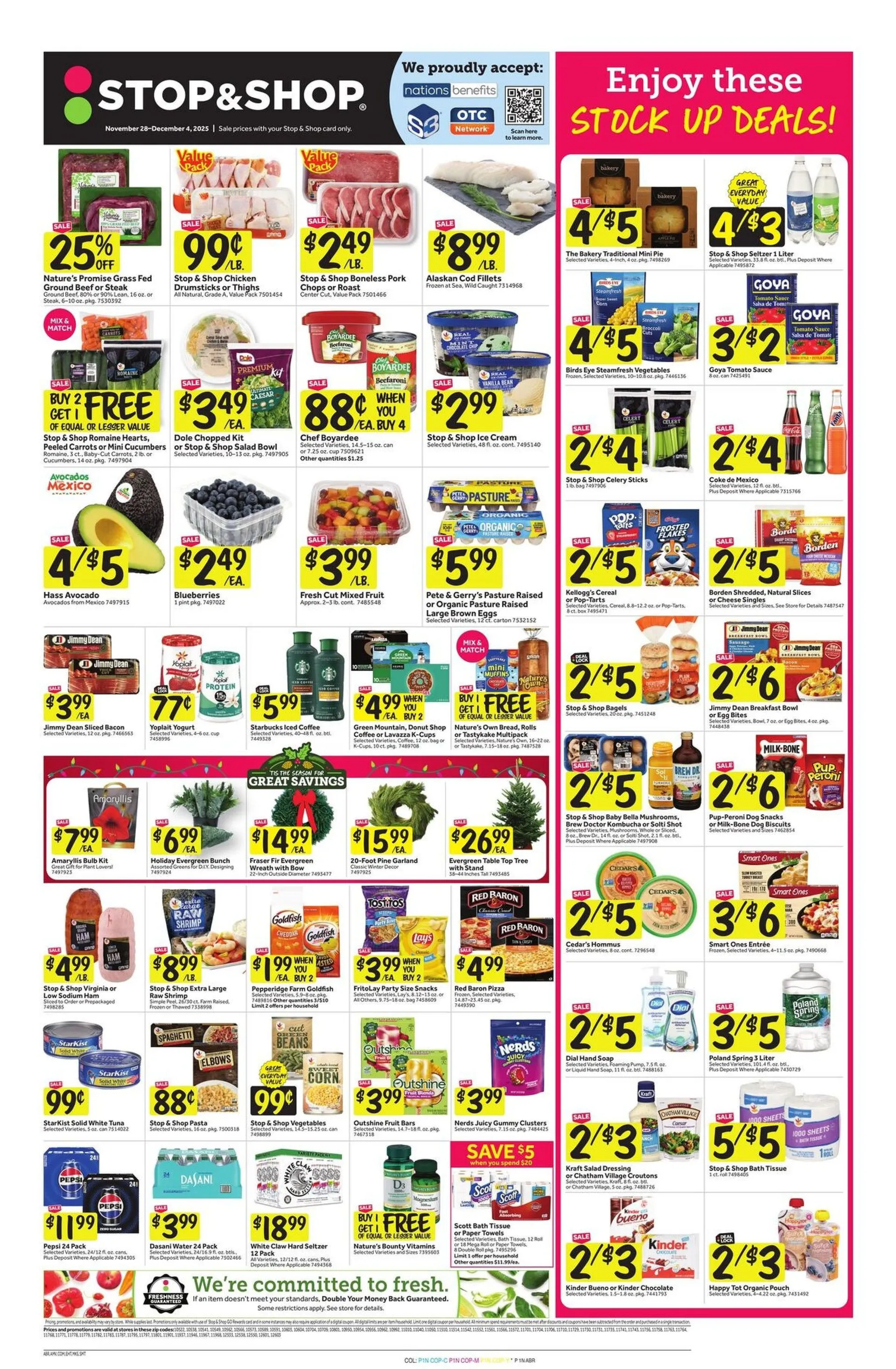 Weekly ad Stop & Shop Sales from November 28 to December 4 2025 - Page