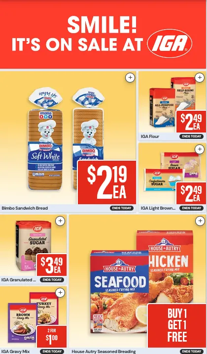 Weekly ad IGA Sales from November 4 to November 10 2025 - Page 1