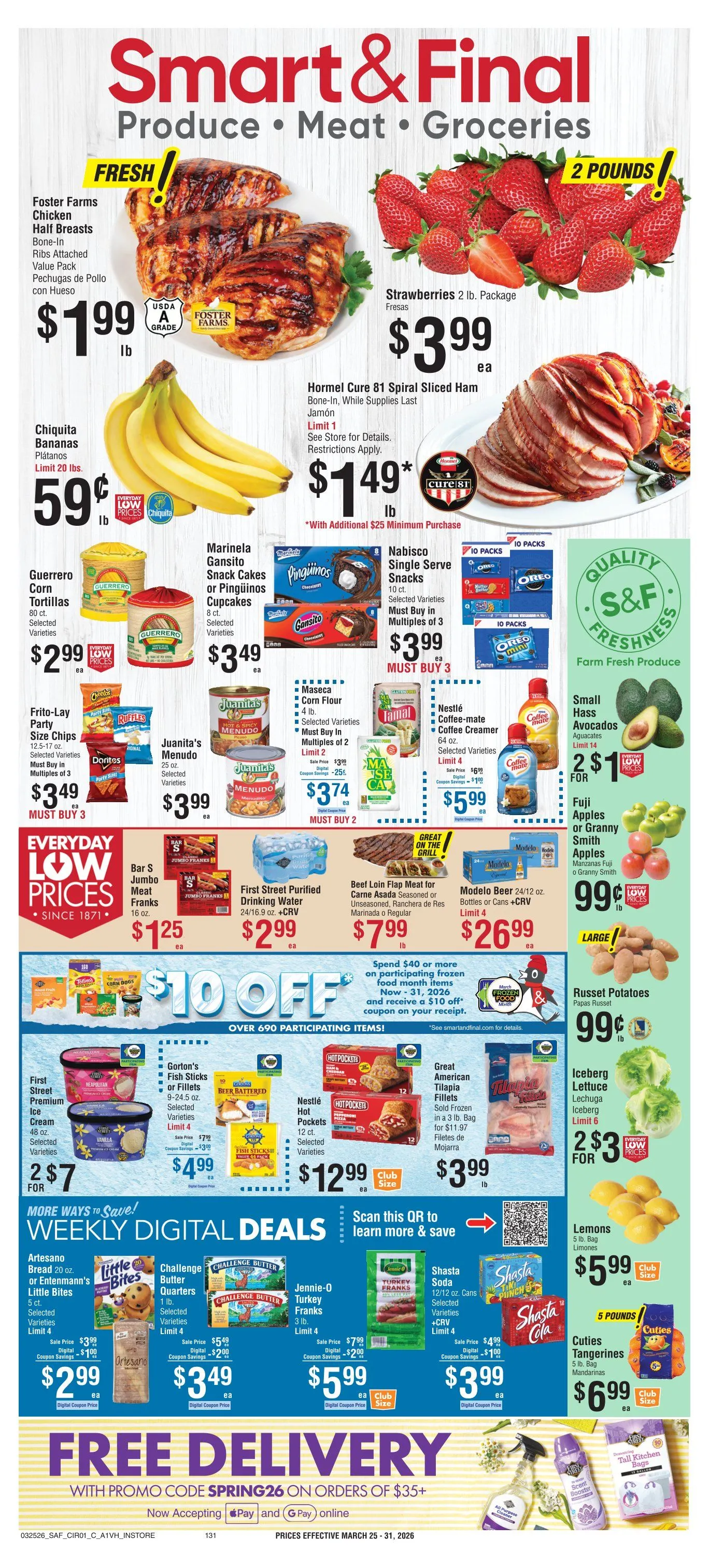 Weekly ad Smart and Final Sales from March 25 to March 31 2026 - Page 1