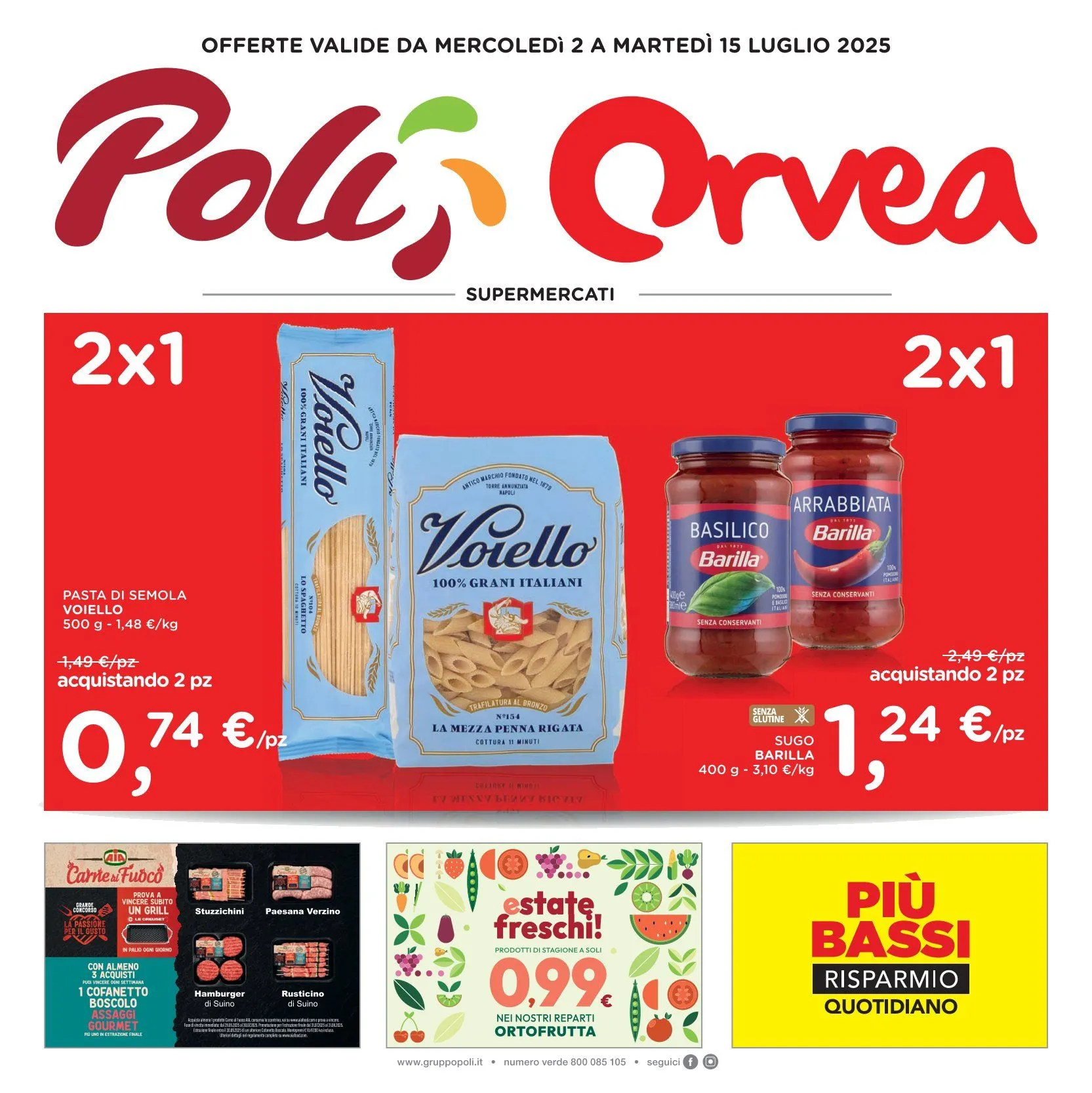 Volantino da 2 luglio a 15 luglio di 2025 - Pagina del volantino 1