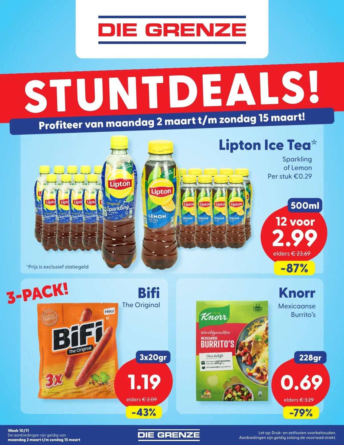 Die Grenze Folder van 2 februari tot 15 maart 2026 - Folder pagina 1