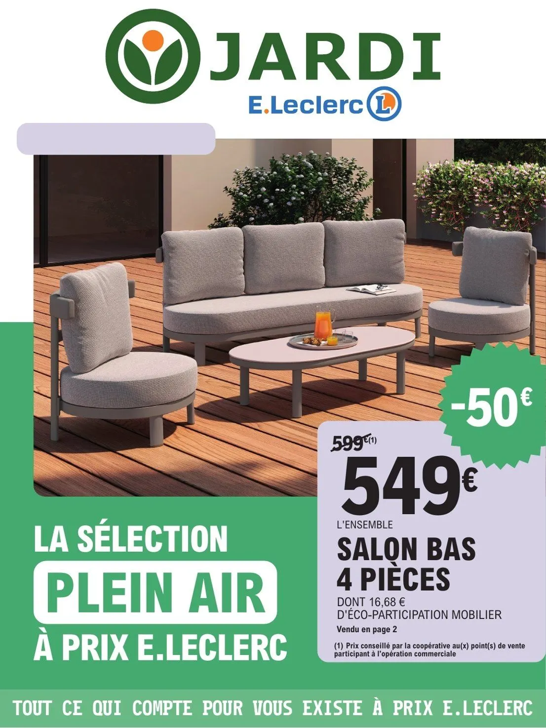 Catalogues E.Leclerc Brico du 31 mars au 18 avril 2026 - Catalogue page 1