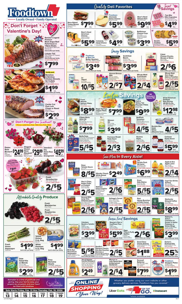Weekly ad Foodtown Sales from February 13 to February 19 2026 - Page 