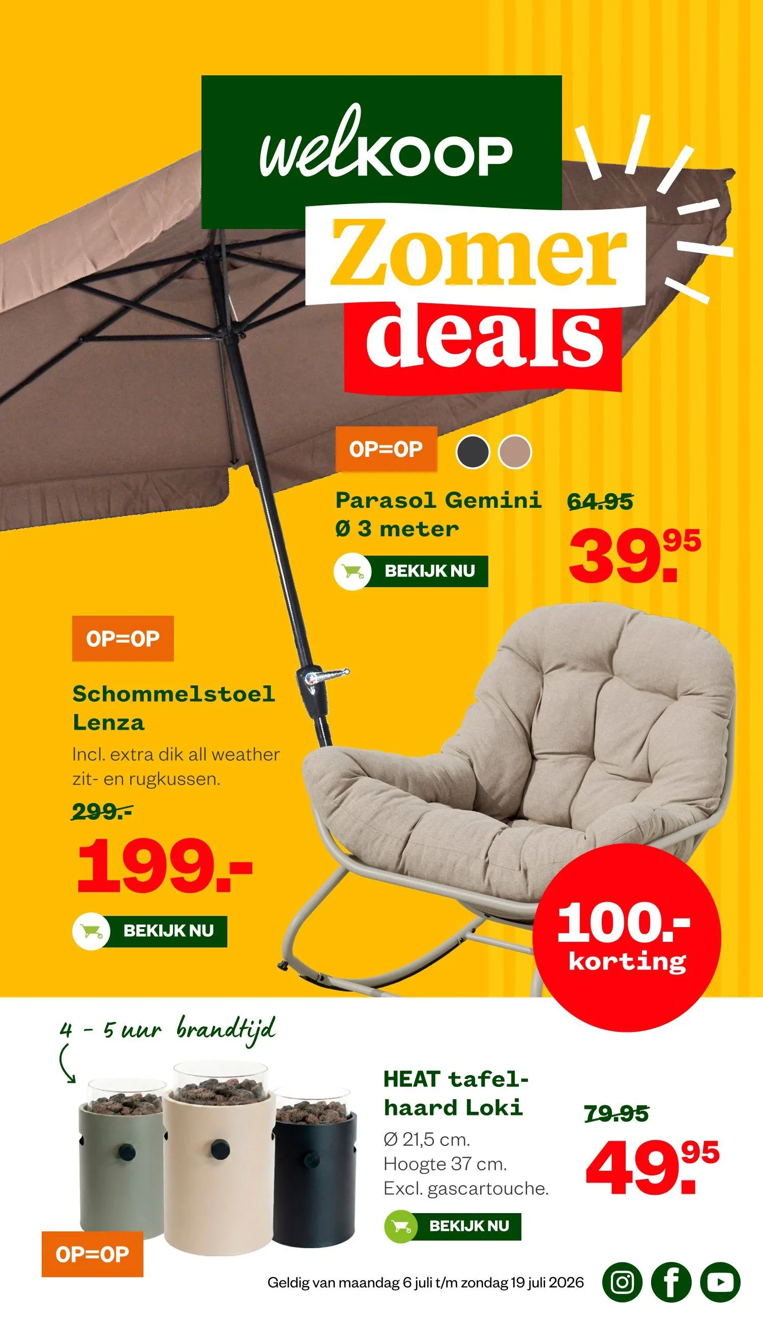 Welkoop foldersfolders van 6 juli tot 19 juli 2026 - Folder pagina 1