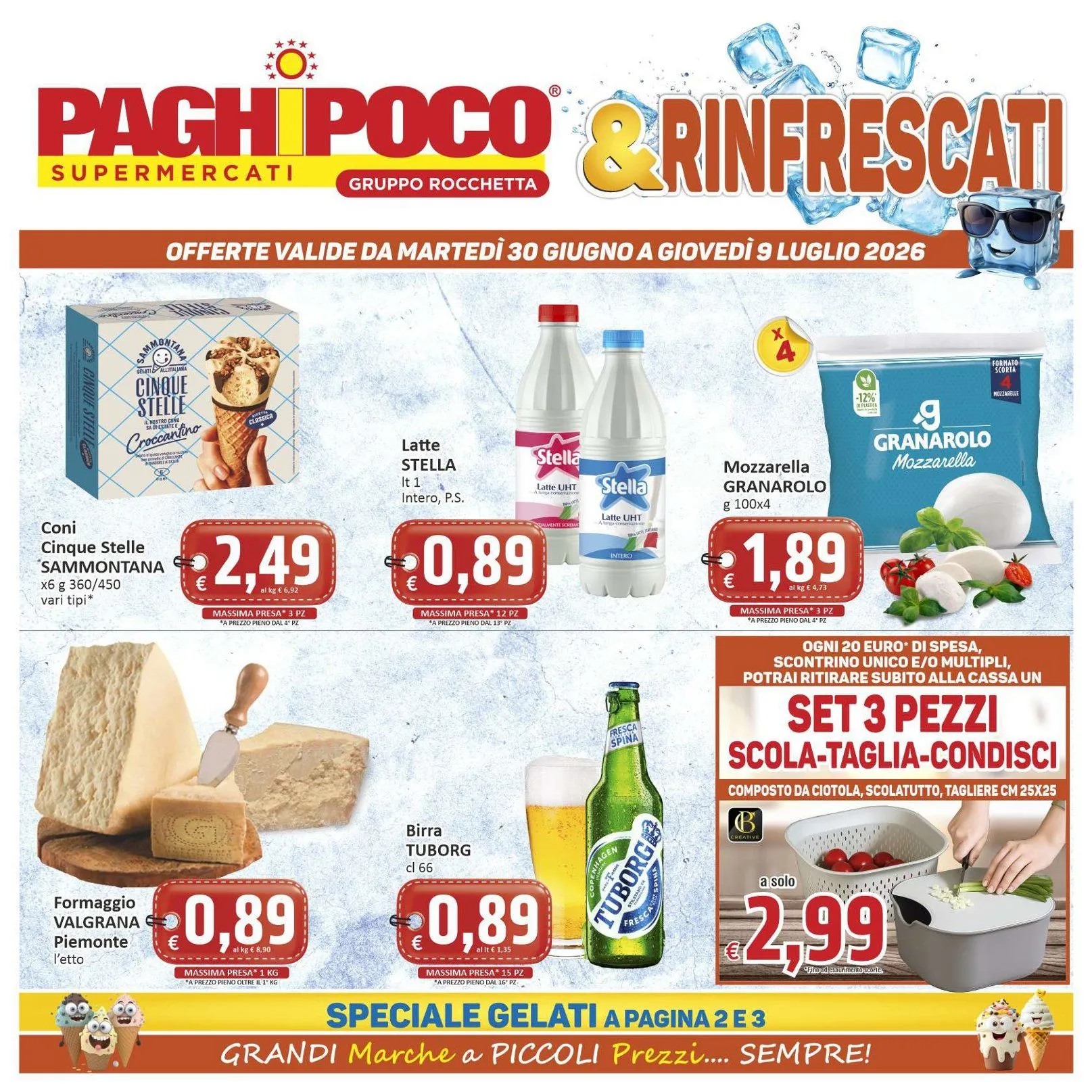 Volantini Paghi Poco da 30 giugno a 9 luglio di 2026 - Pagina del volantino 1