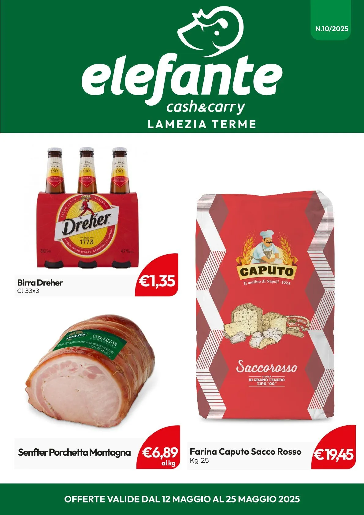 Elefante Cash & Carry Volantino da 16 maggio a 25 maggio di 2025 - Pagina del volantino