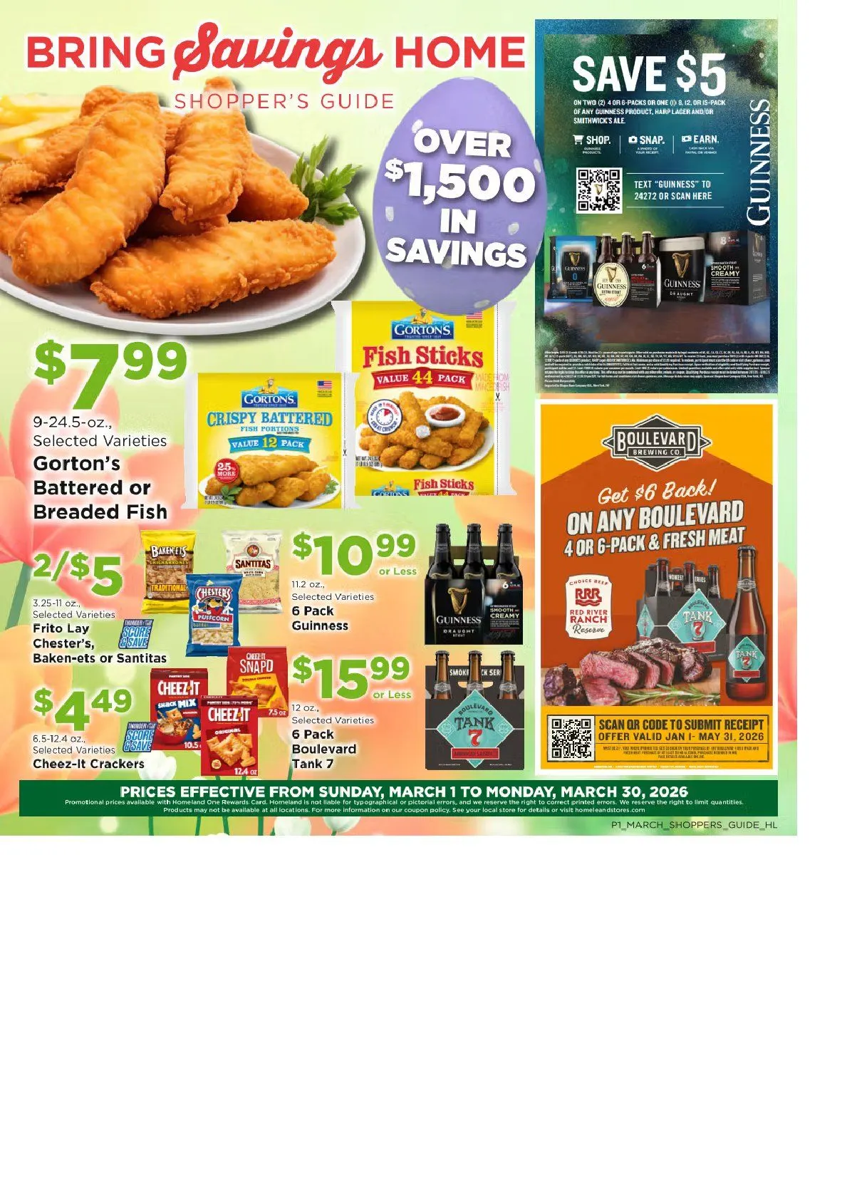 Weekly ad Homeland weekly ads from March 1 to March 31 2026 - Page