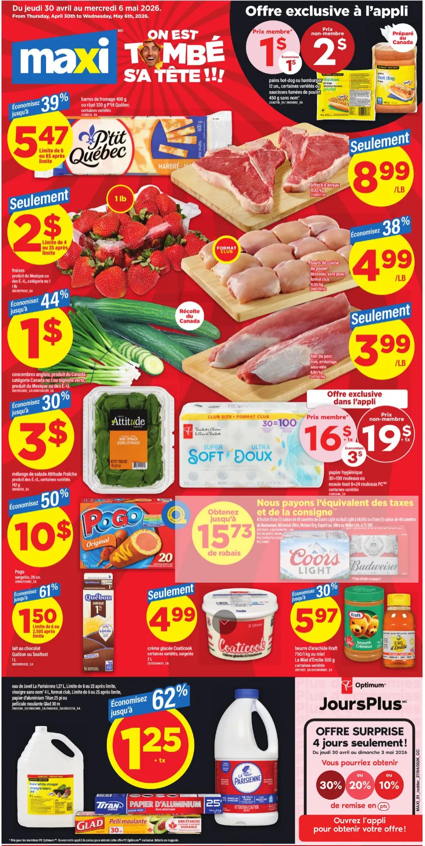 Maxi Sales from April 30 to May 6 2026 - flyer page 