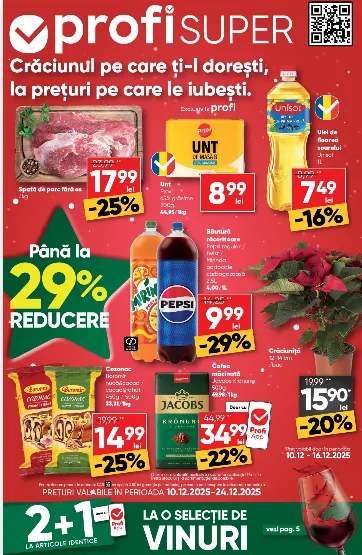 Catalog Profi de la 10 decembrie până la 24 decembrie 2025 - Revista Pagina 1