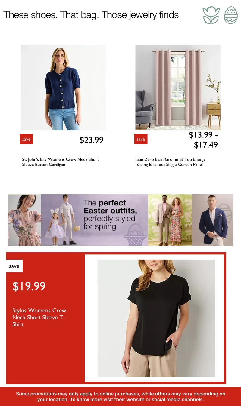 Weekly ad JCPenney Sales from March 25 to April 10 2026 - Page