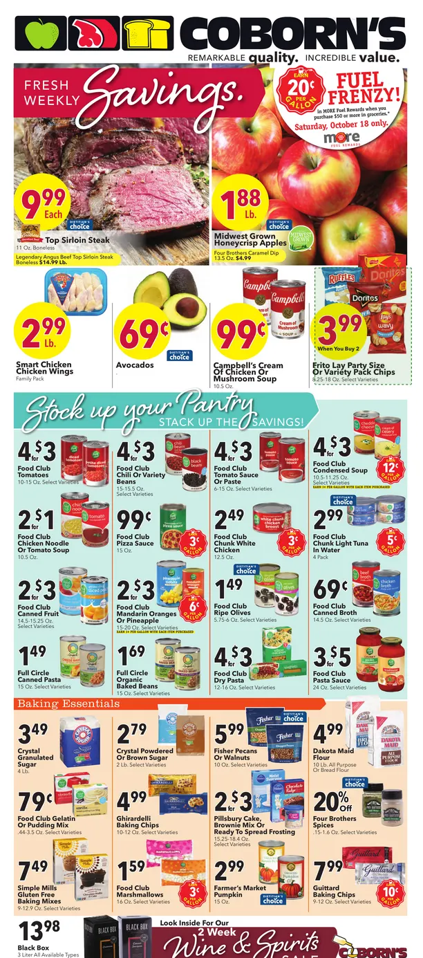 Weekly ad Coborn's Sales from October 15 to October 21 2025 - Page 1