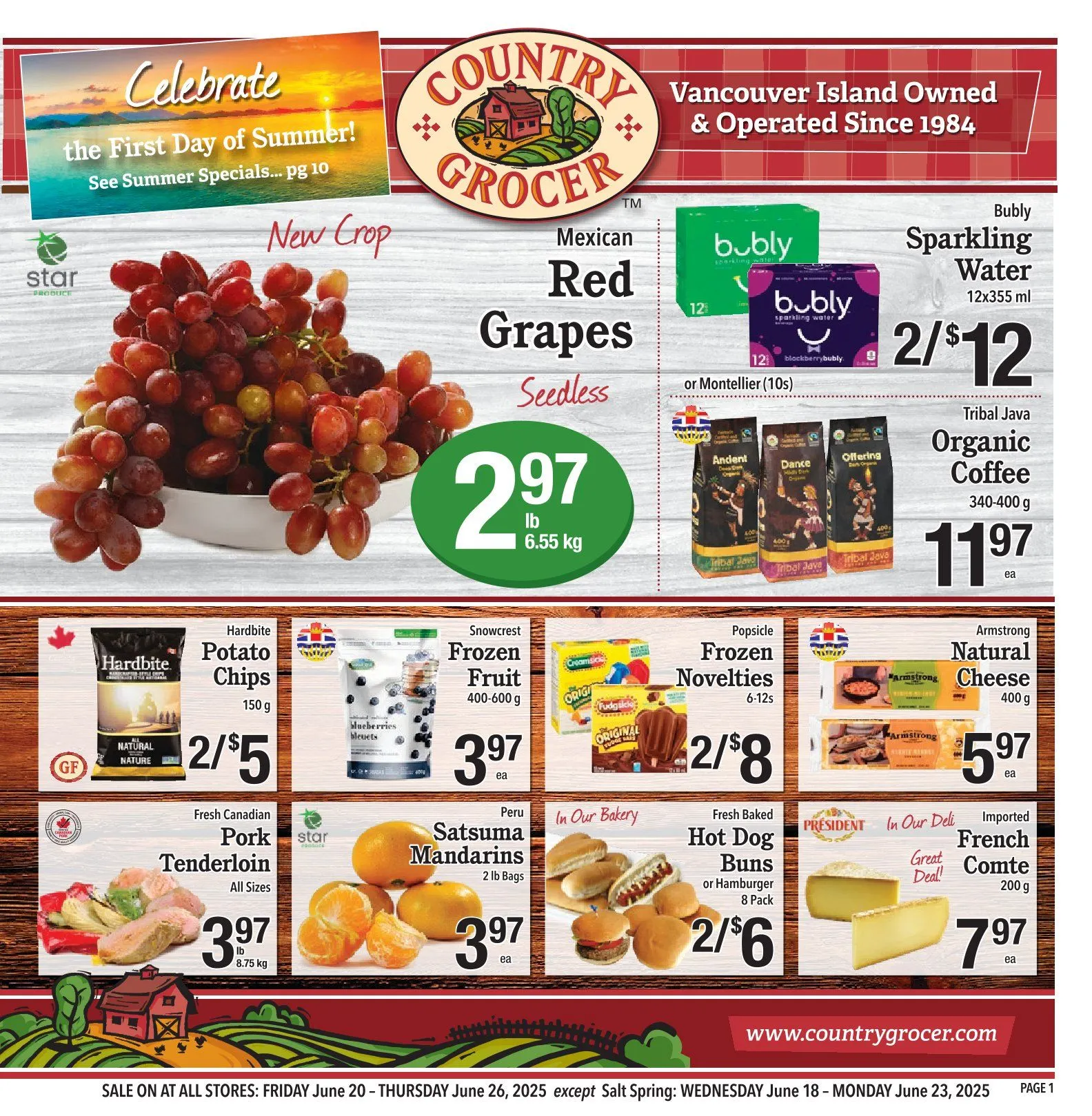 Country Grocer flyers from June 20 to June 26 2025 - flyer page