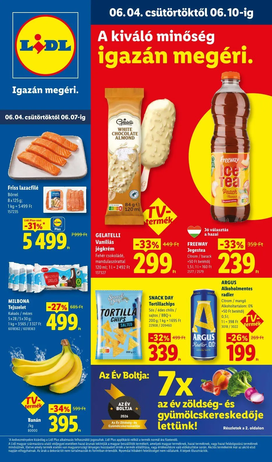 Katalógus Lidl legfrissebb ajánlatai június 4.-tól június 10.-ig 2026. - Oldal 1