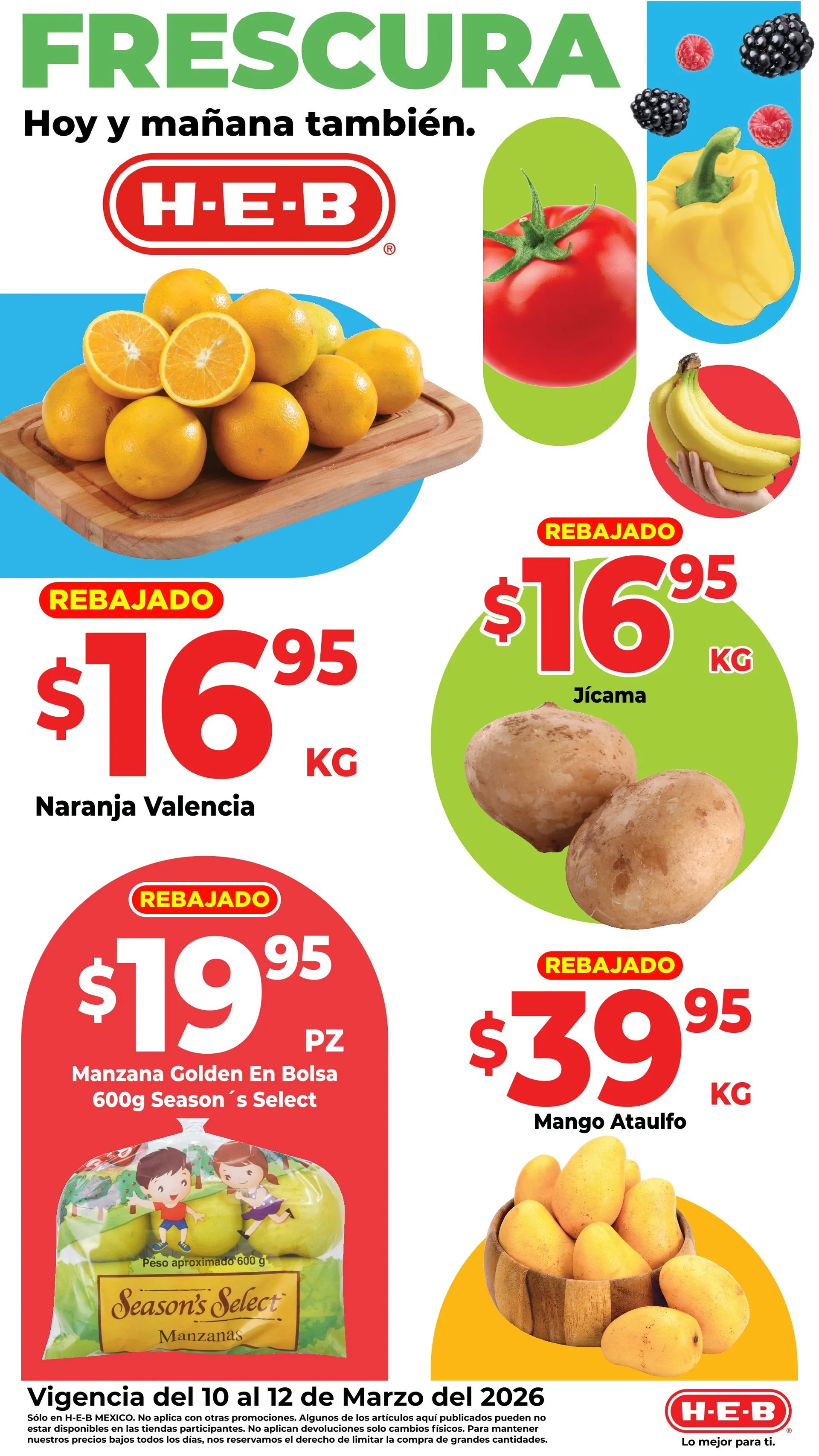 Catálogo de H-E-B catálogos y ofertas 12 de marzo al 17 de marzo 2026 - Pagina 1