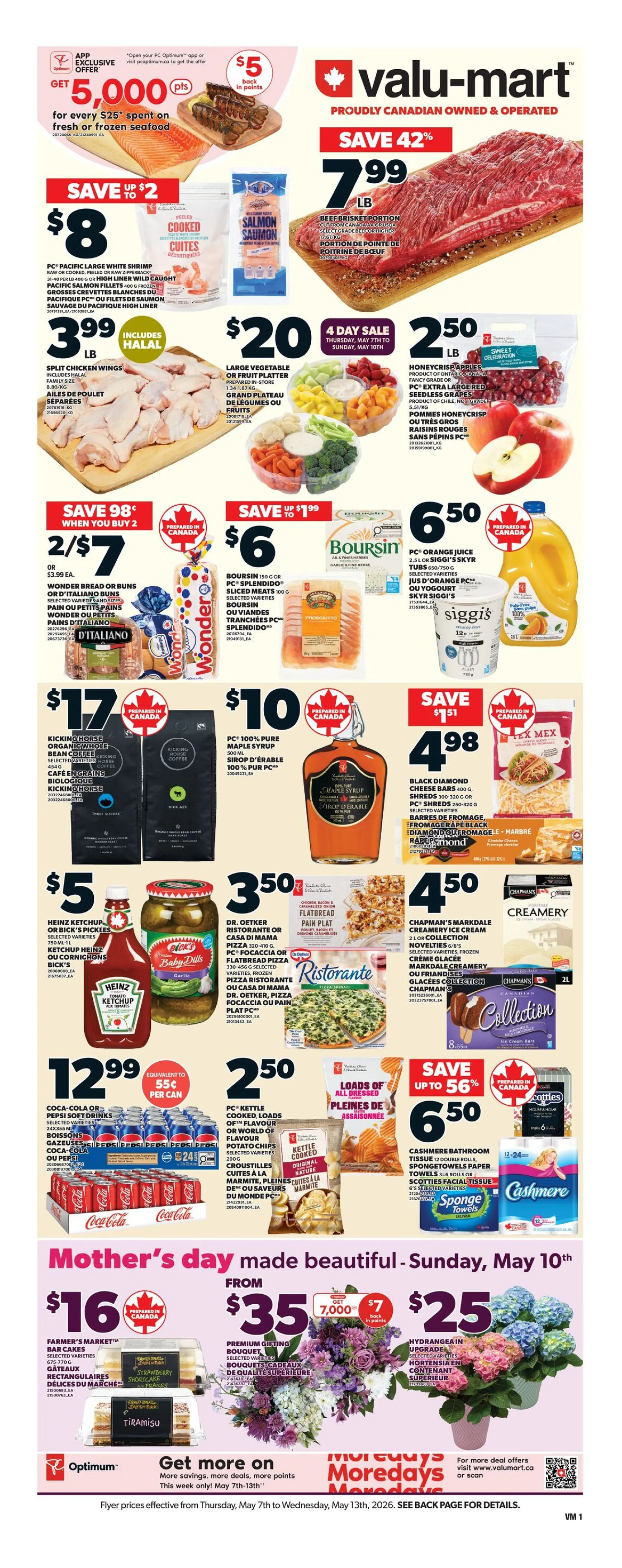 Valu Mart Sa les from May 7 to May 13 2026 - flyer page 1