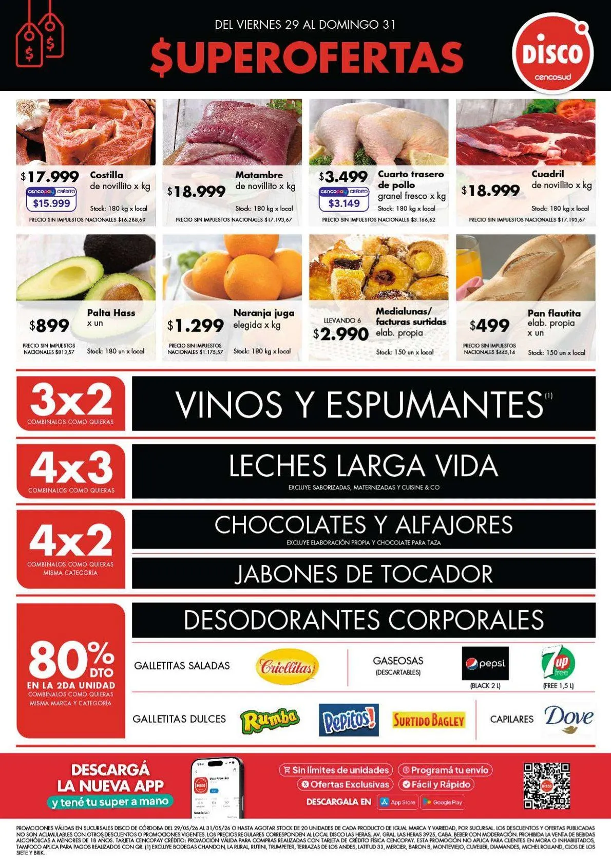 Ofertas de Ofertas Disco 29 de mayo al 31 de mayo 2026 - Página  del catálogo