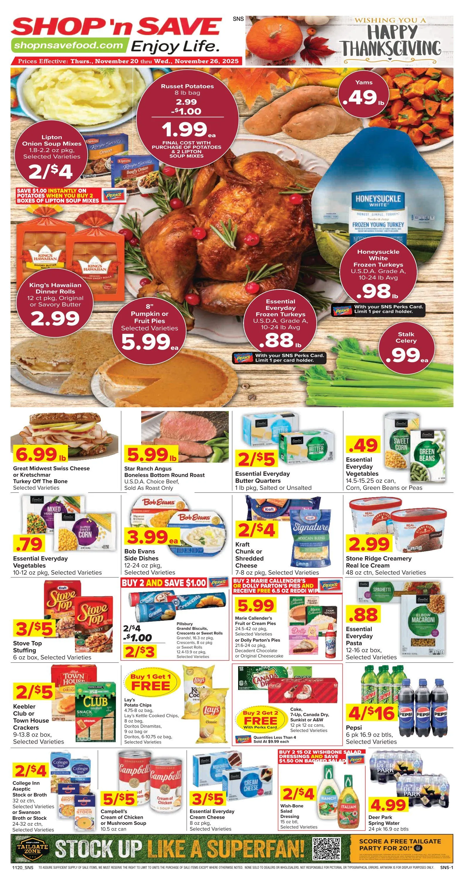 Weekly ad Shop'n Save Sales from November 20 to November 26 2025 - Page