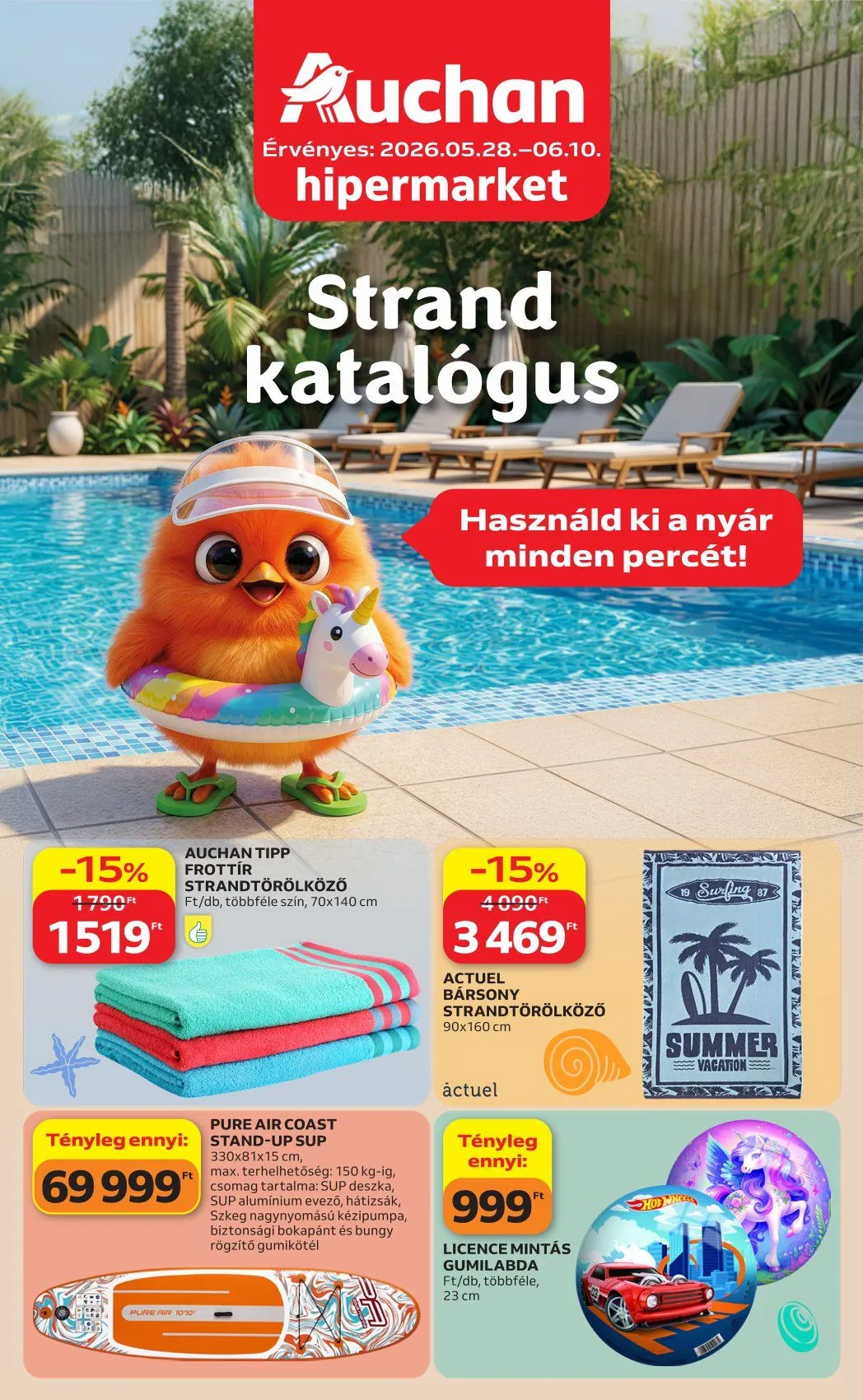 Katalógus Auchan legfrissebb ajánlatai június 3.-tól június 10.-ig 2026. - Oldal 1