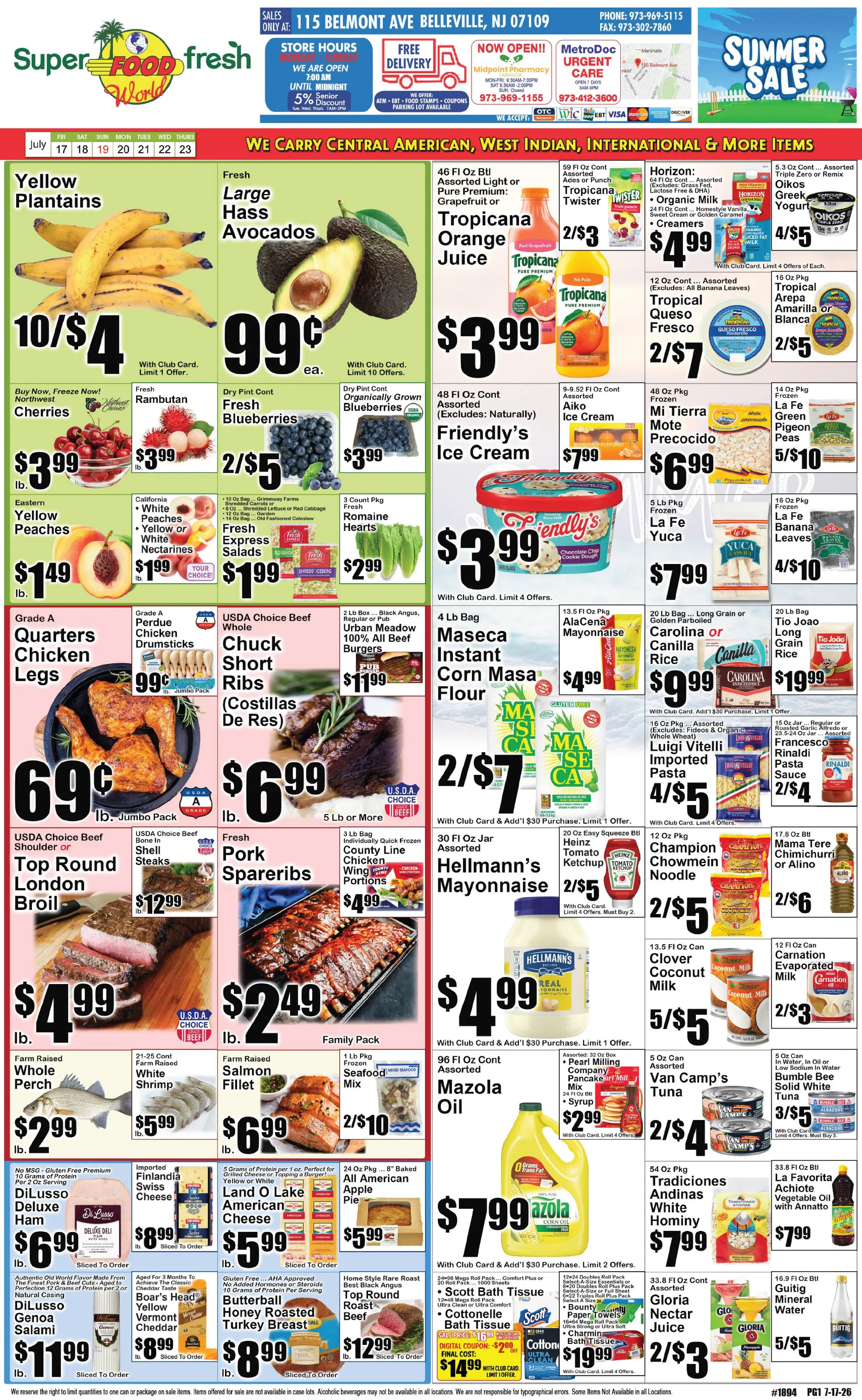 Weekly ad SuperFresh Sales from July 17 to July 23 2026 - Page