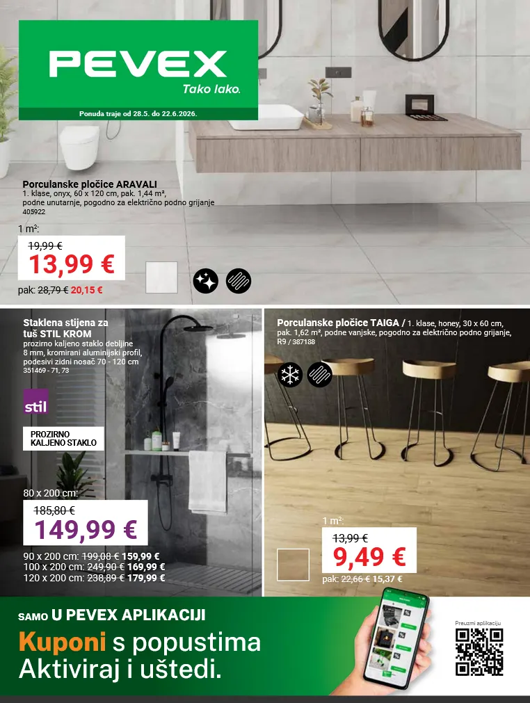 Katalog Pevex od 25. svibnja do 22. lipnja 2026. - Pregled Stranica 1