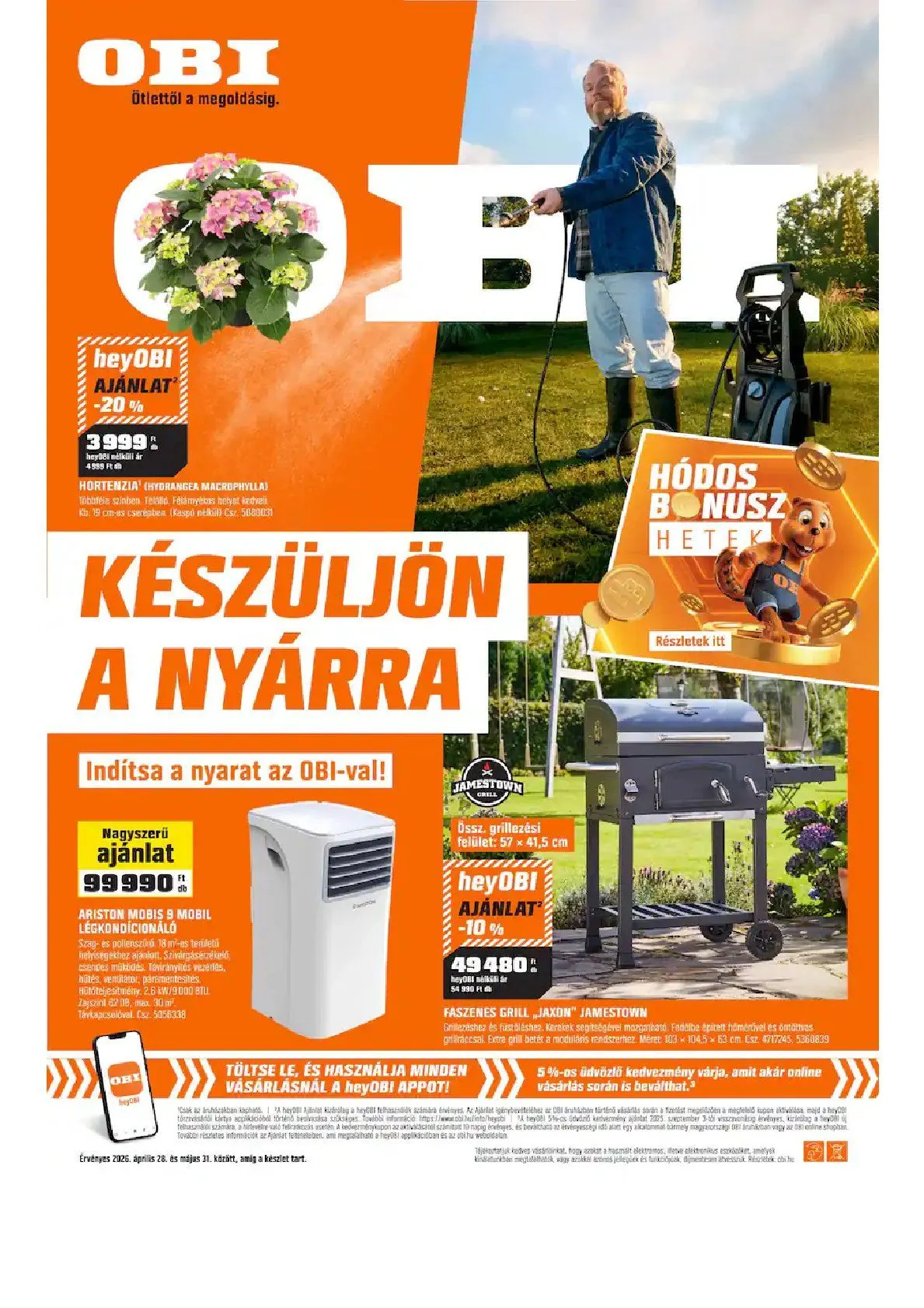 Katalógus OBI legfrissebb ajánlatai április 28.-tól május 31.-ig 2026. - Oldal 1