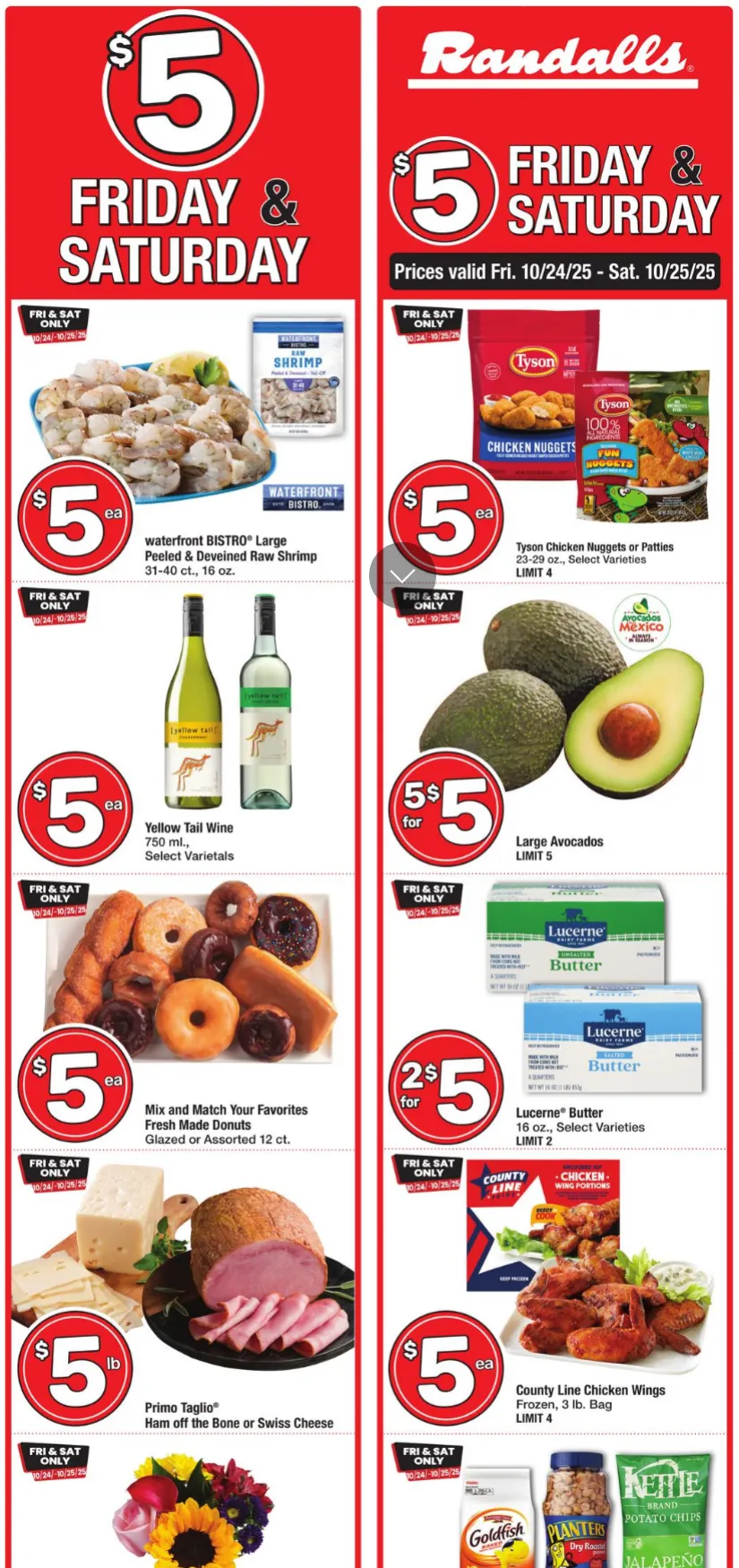 Weekly ad Randalls Sales from October 22 to October 28 2025 - Page 