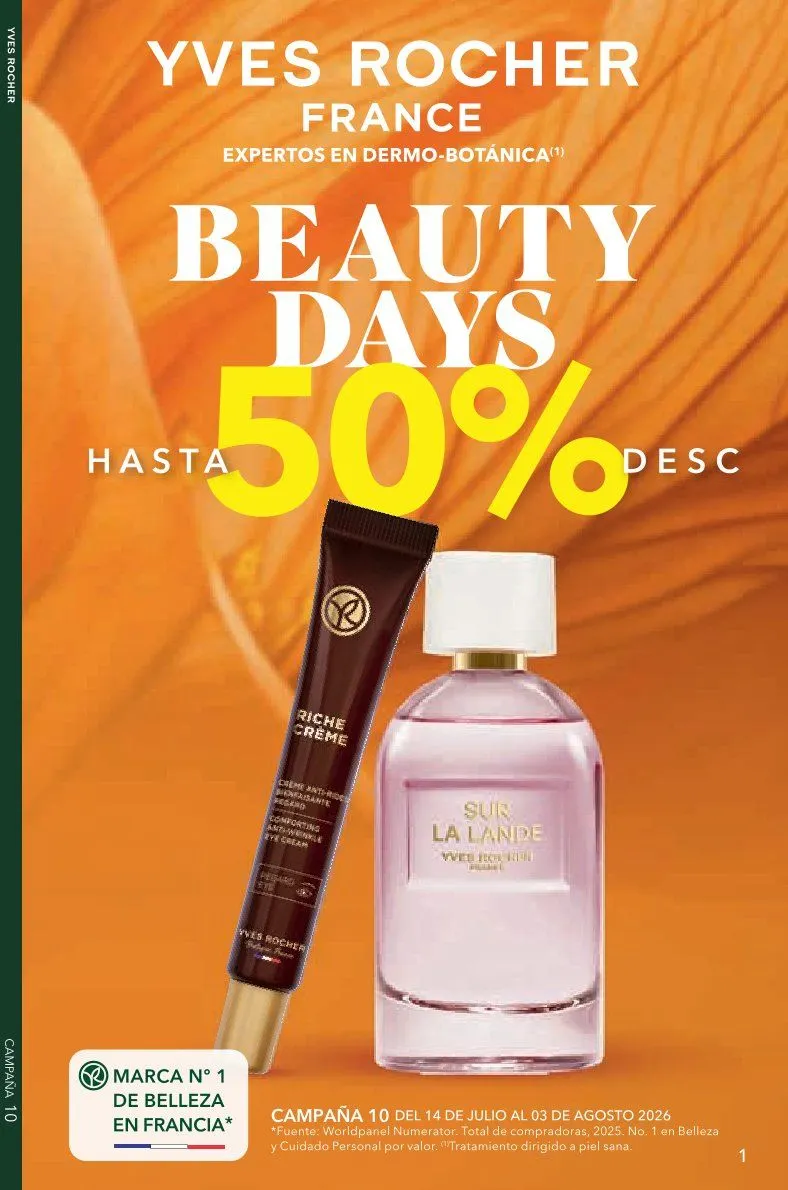 Catálogo de Yves Rocher Ofertas 14 de julio al 3 de agosto 2026 - Pagina