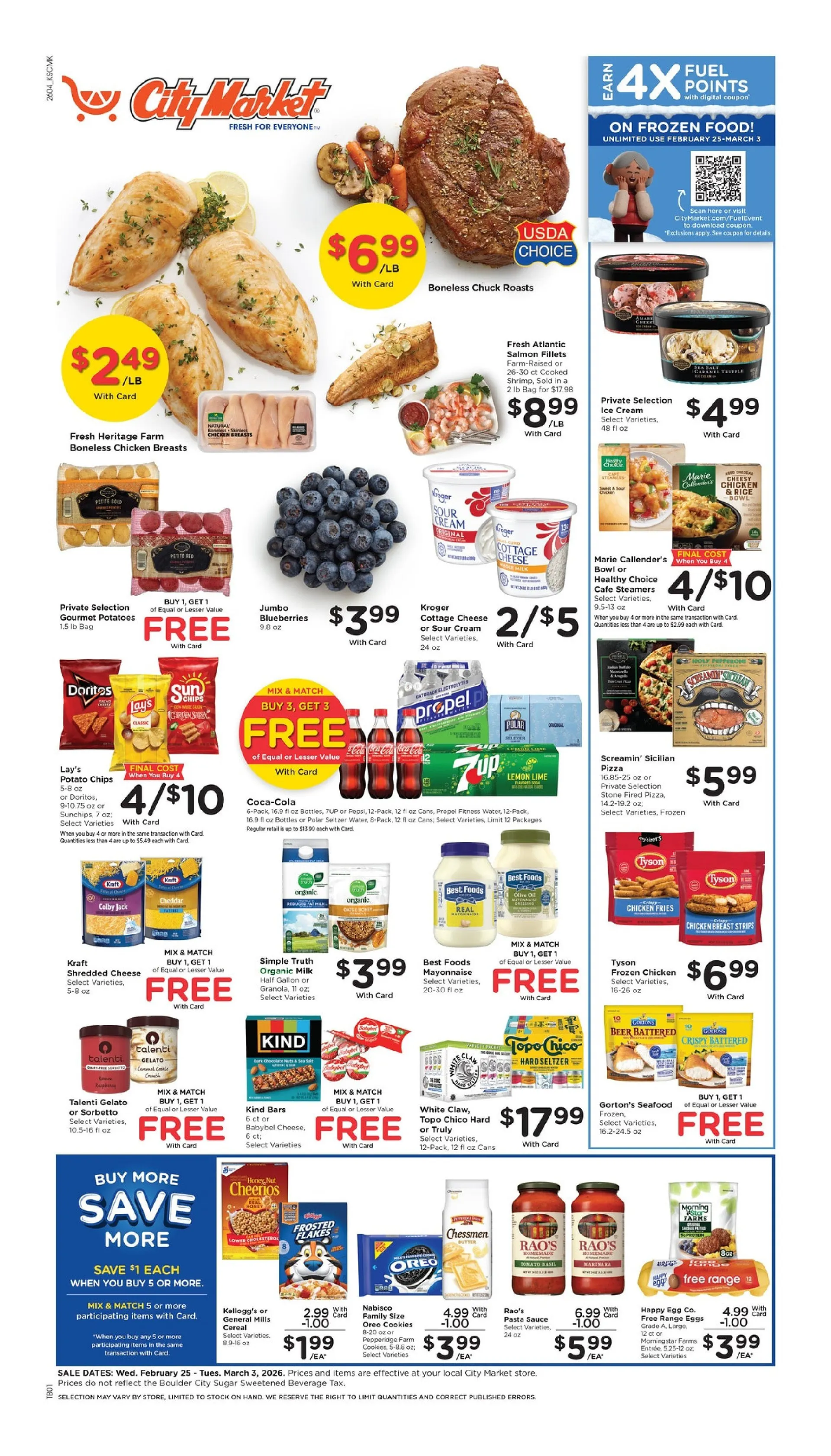 Weekly ad City Market Sales from February 25 to March 3 2026 - Page 1