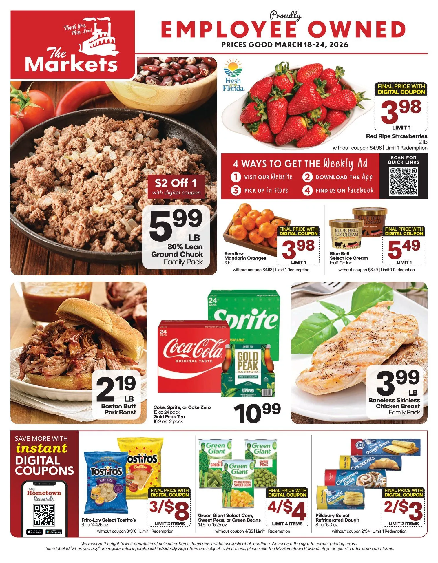 Weekly ad The Markets weekly ads from March 18 to March 24 2026 - Page 