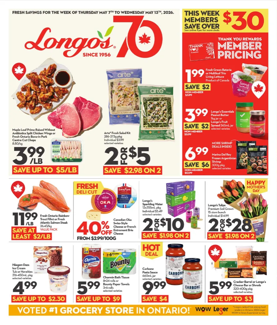 Longo's Sales from May 6 to May 12 2026 - flyer page 1