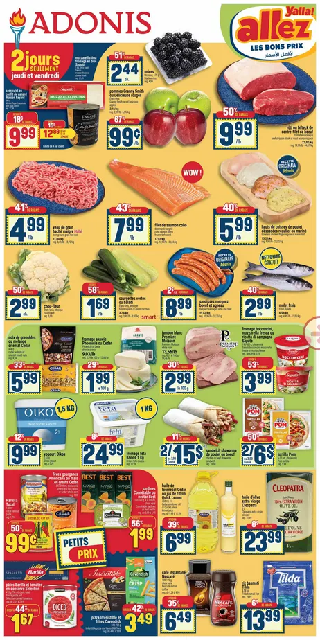 Adonis Sales from April 16 to April 22 2026 - flyer page 