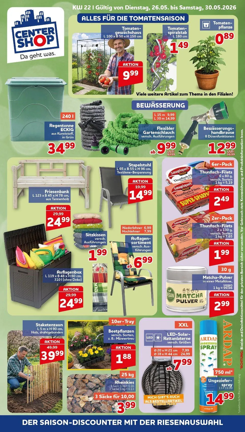  CENTERSHOP Angebote von 26. Mai bis 30. Mai 2026 - Prospekt seite 