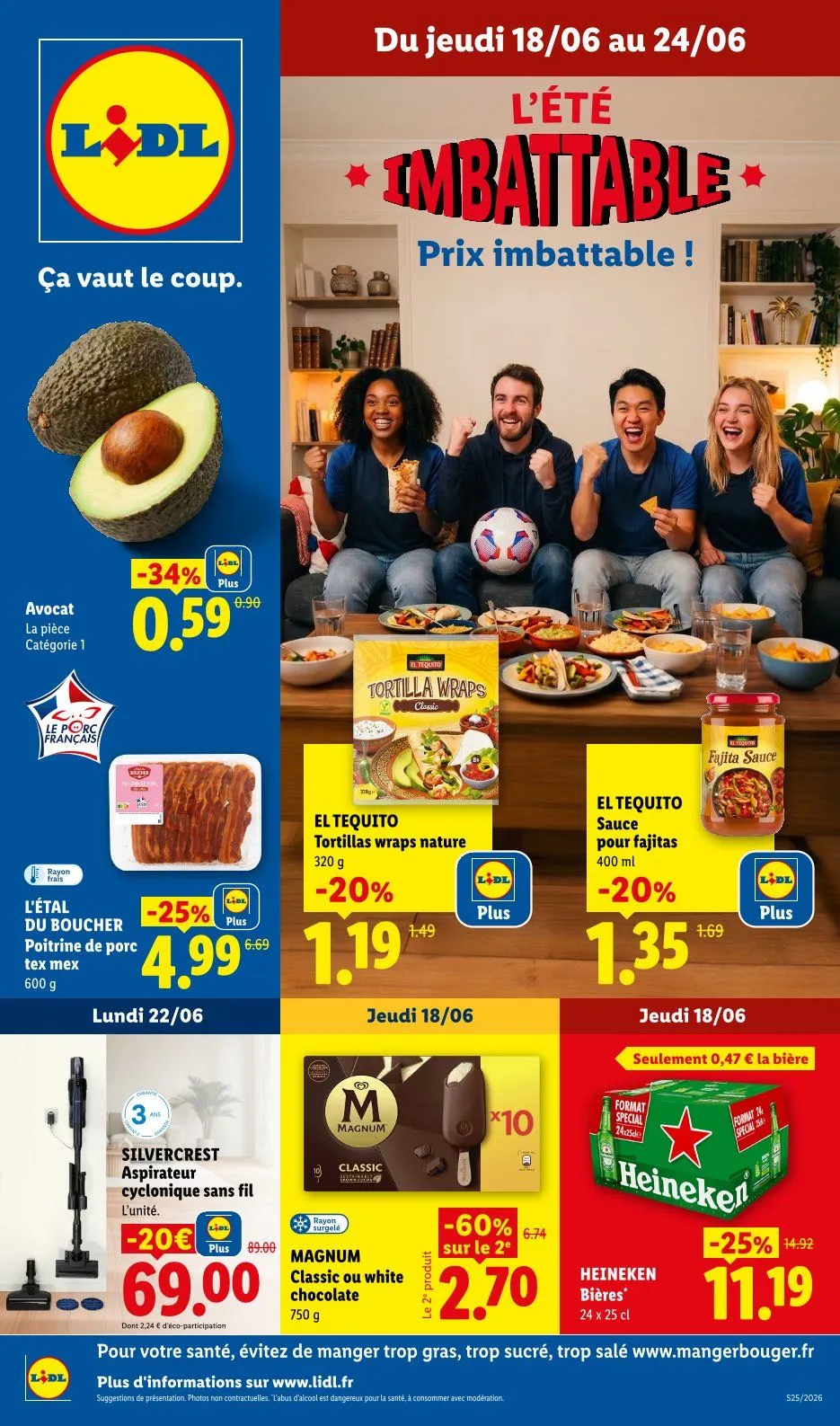 Catalogues Lidl du 18 juin au 24 juin 2026 - Catalogue page 1
