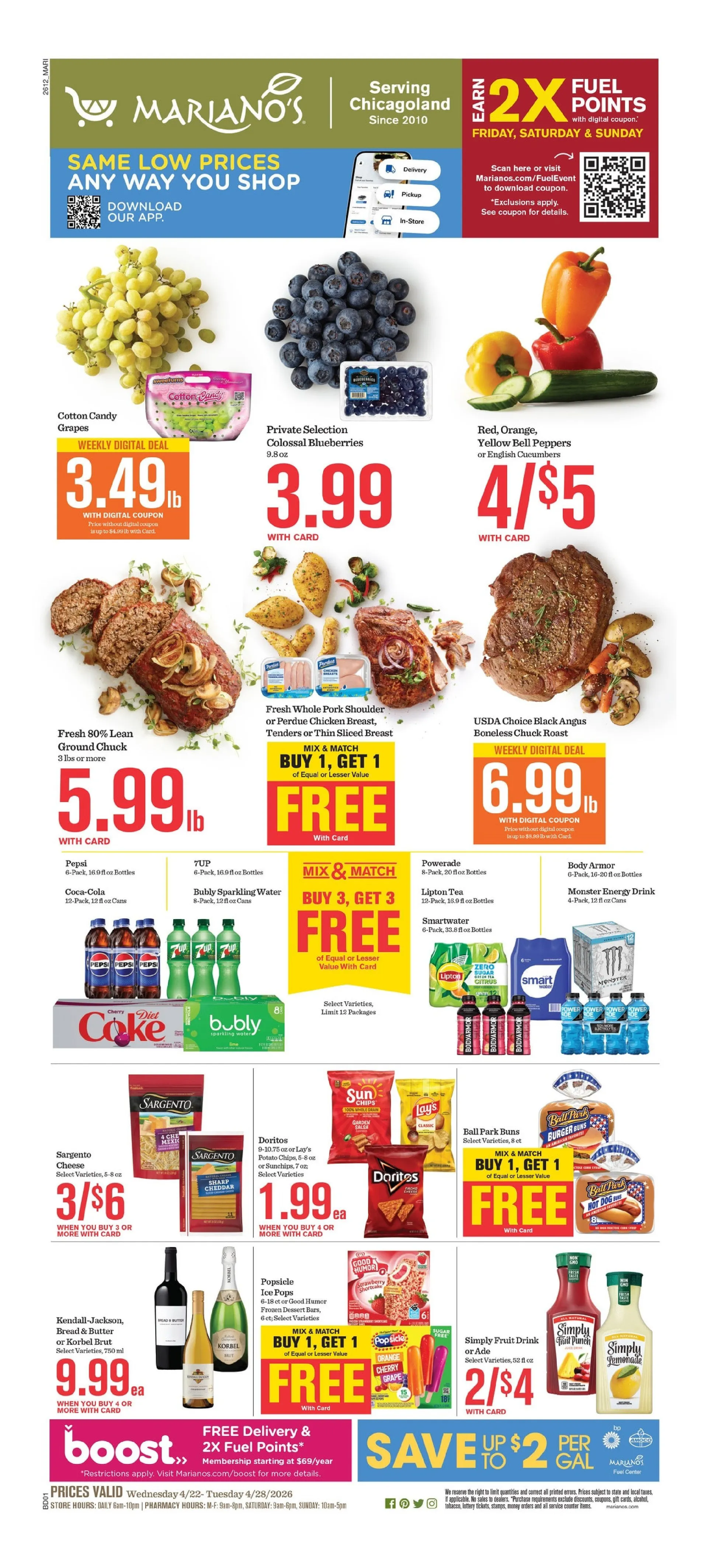 Weekly ad Mariano's Sales from April 22 to April 28 2026 - Page 