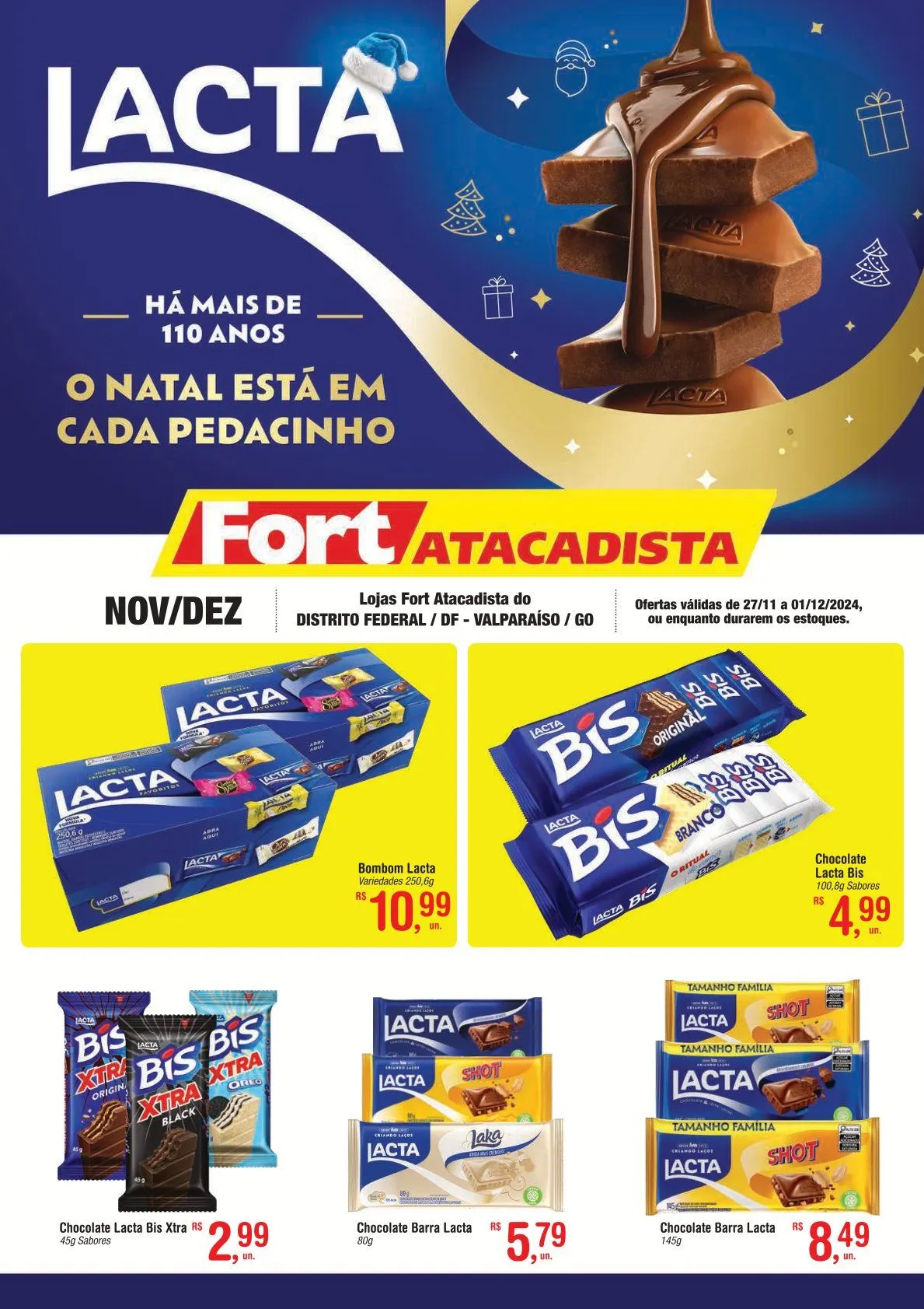 Encarte de Fort Atacadista Ofertas de brochura 27 de novembro até 1 de dezembro 2024 - Pagina 1