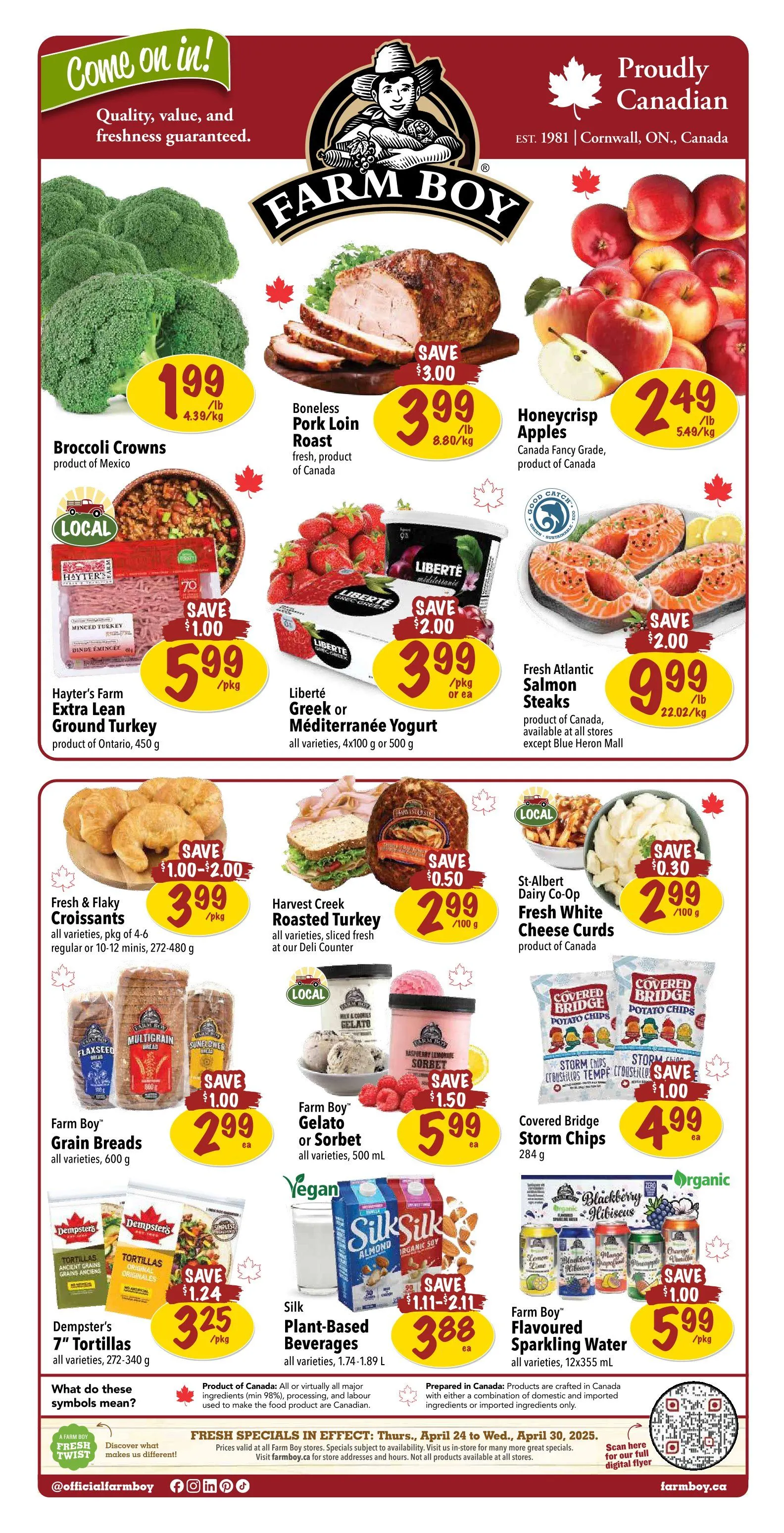 Farm Boy flyers from April 24 to April 30 2025 - flyer page