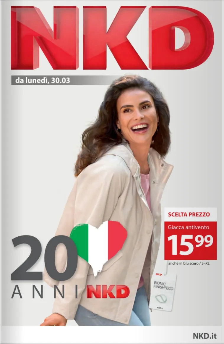 Volantini NKD da 30 marzo a 20 aprile di 2026 - Pagina del volantino 1