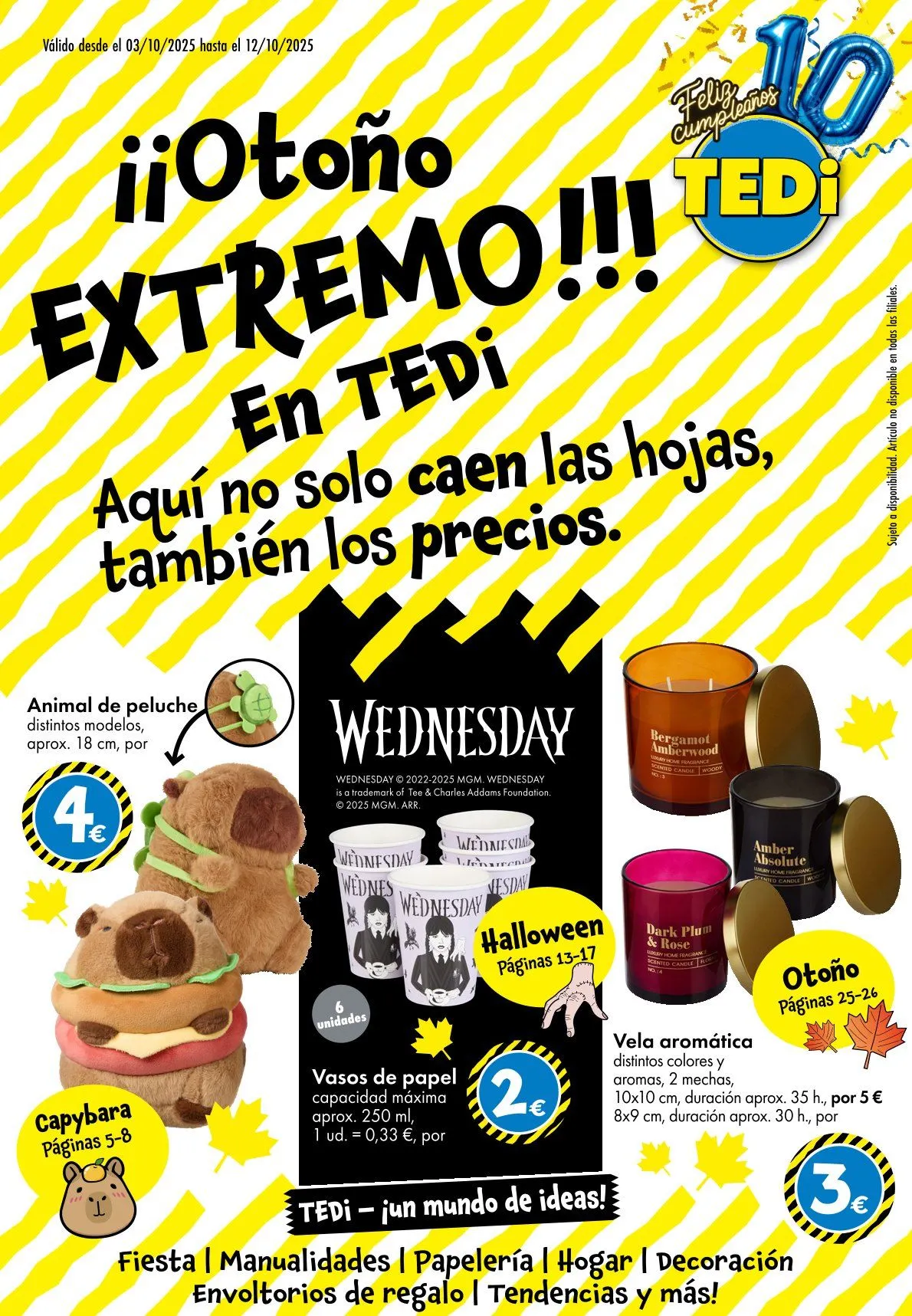 Catálogo de Conoce las últimas ofertas de TEDi 3 de octubre al 12 de octubre 2025 - Página 1