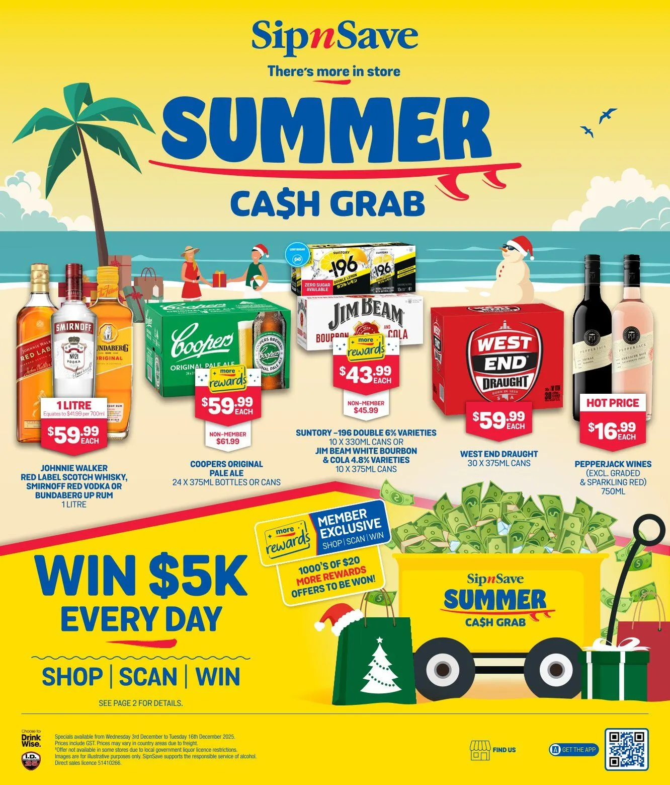 SipnSave Deals - Catalogue valid from 4 December to 16 December 2025 - page 1