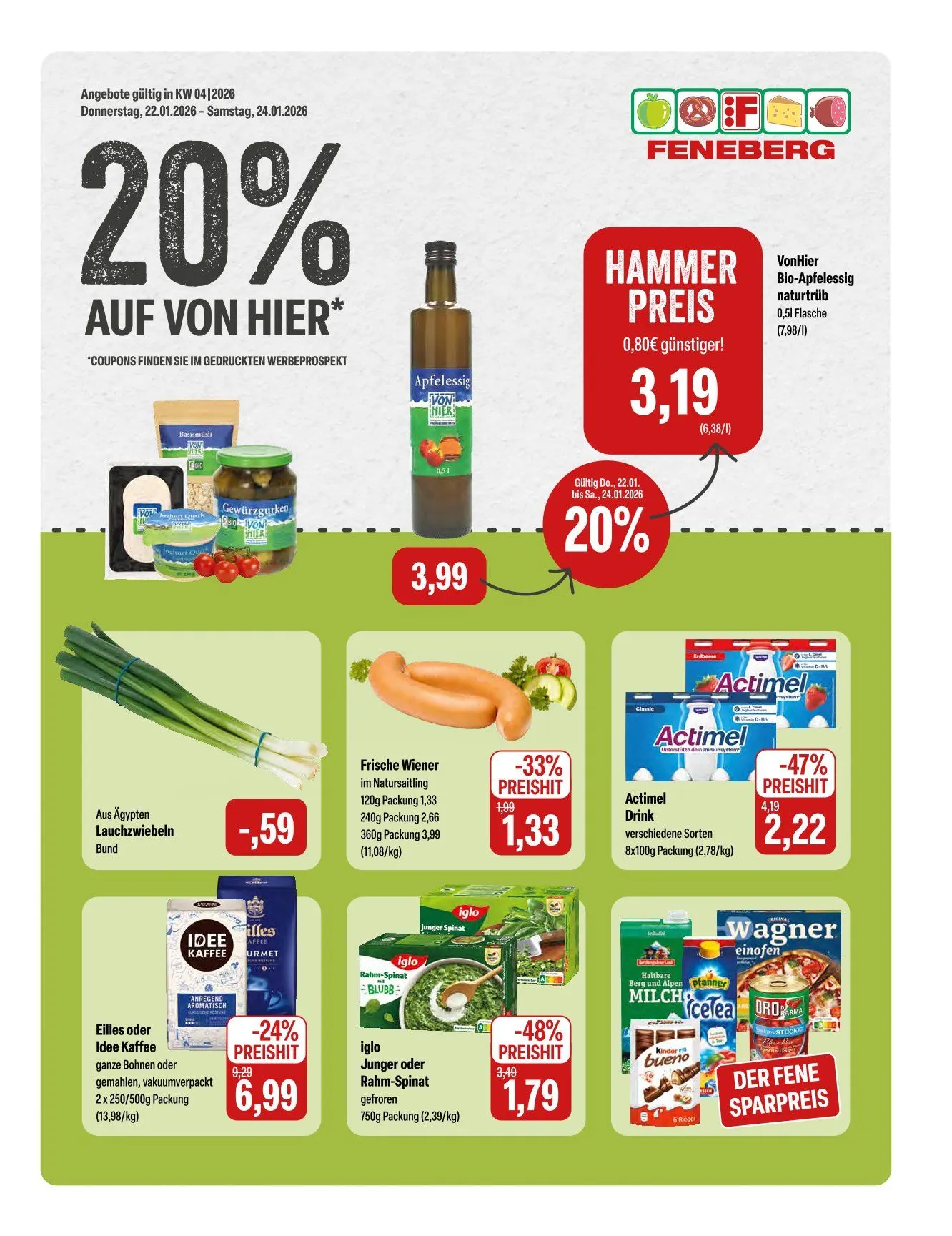Feneberg Angebote von 22. Januar bis 24. Januar 2026 - Prospekt seite