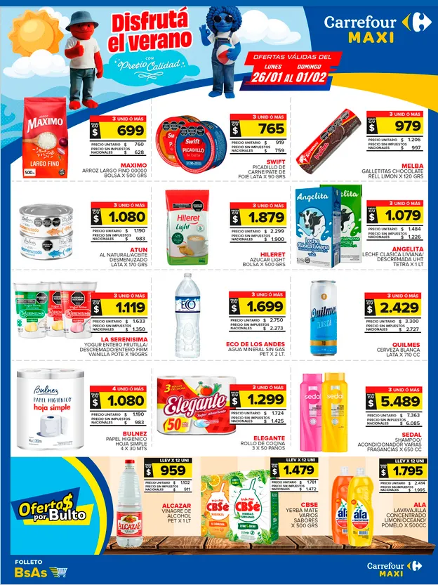 Ofertas de Ofertas Carrefour Maxi  26 de enero al 1 de febrero 2026 - Página  del catálogo