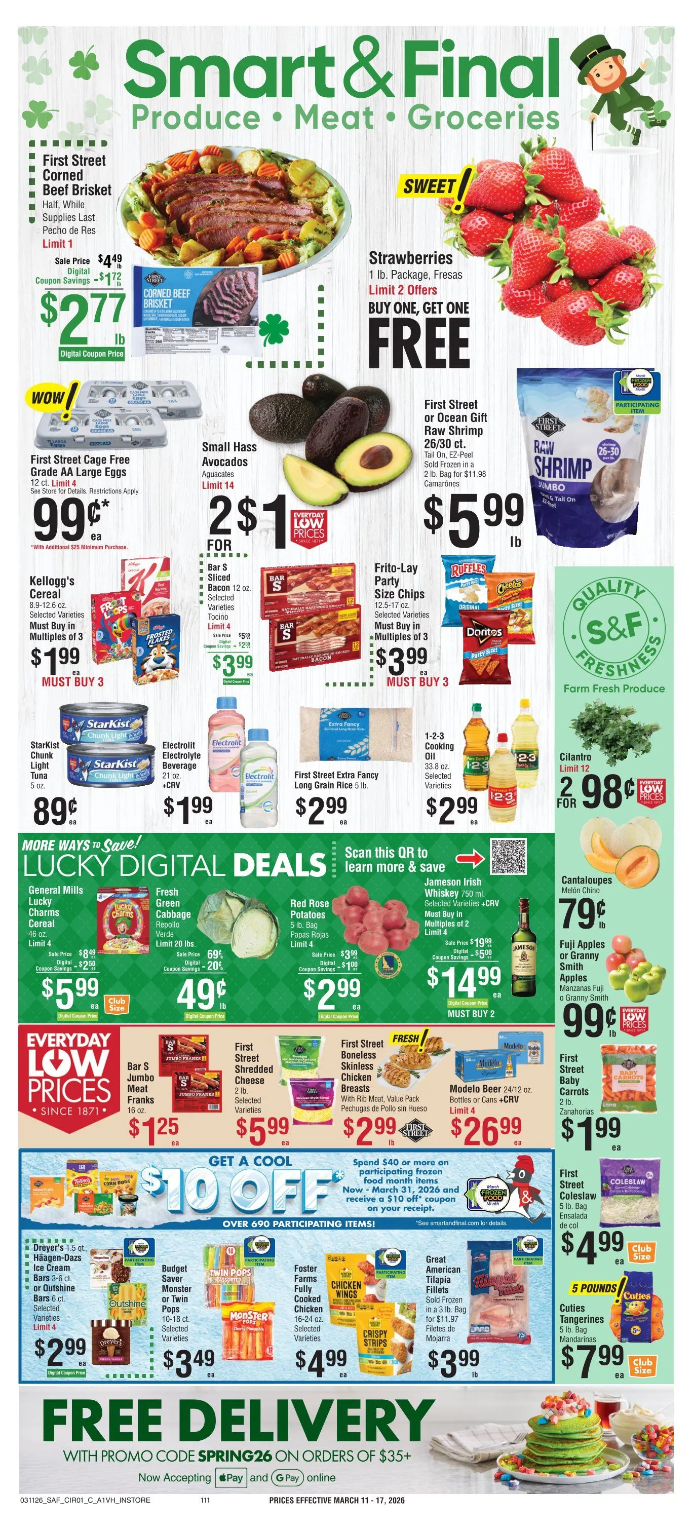 Weekly ad Smart and Final weekly ads from March 11 to March 17 2026 - Page 1