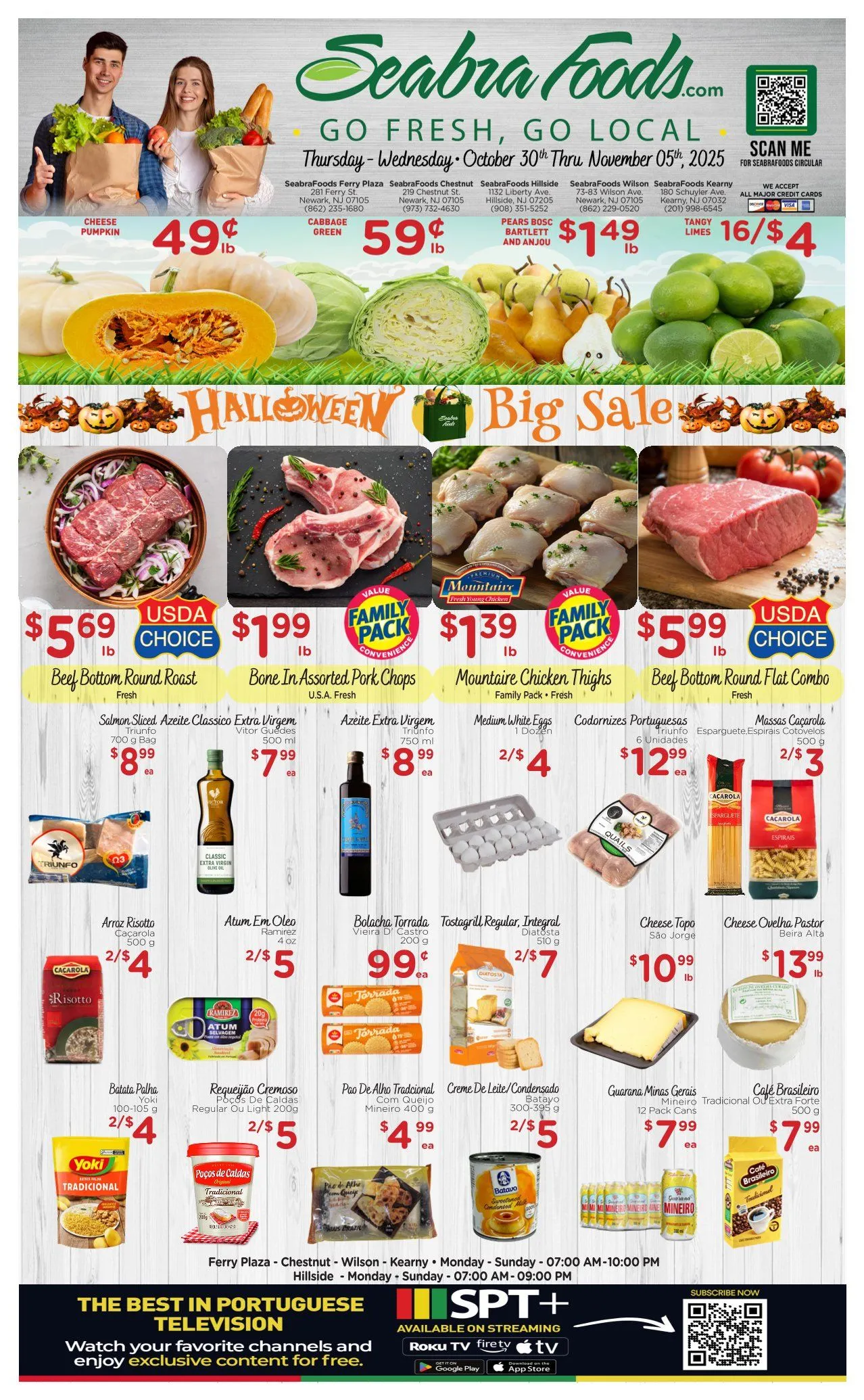 Weekly ad Seabra Foods weekly ads from October 30 to November 5 2025 - Page 