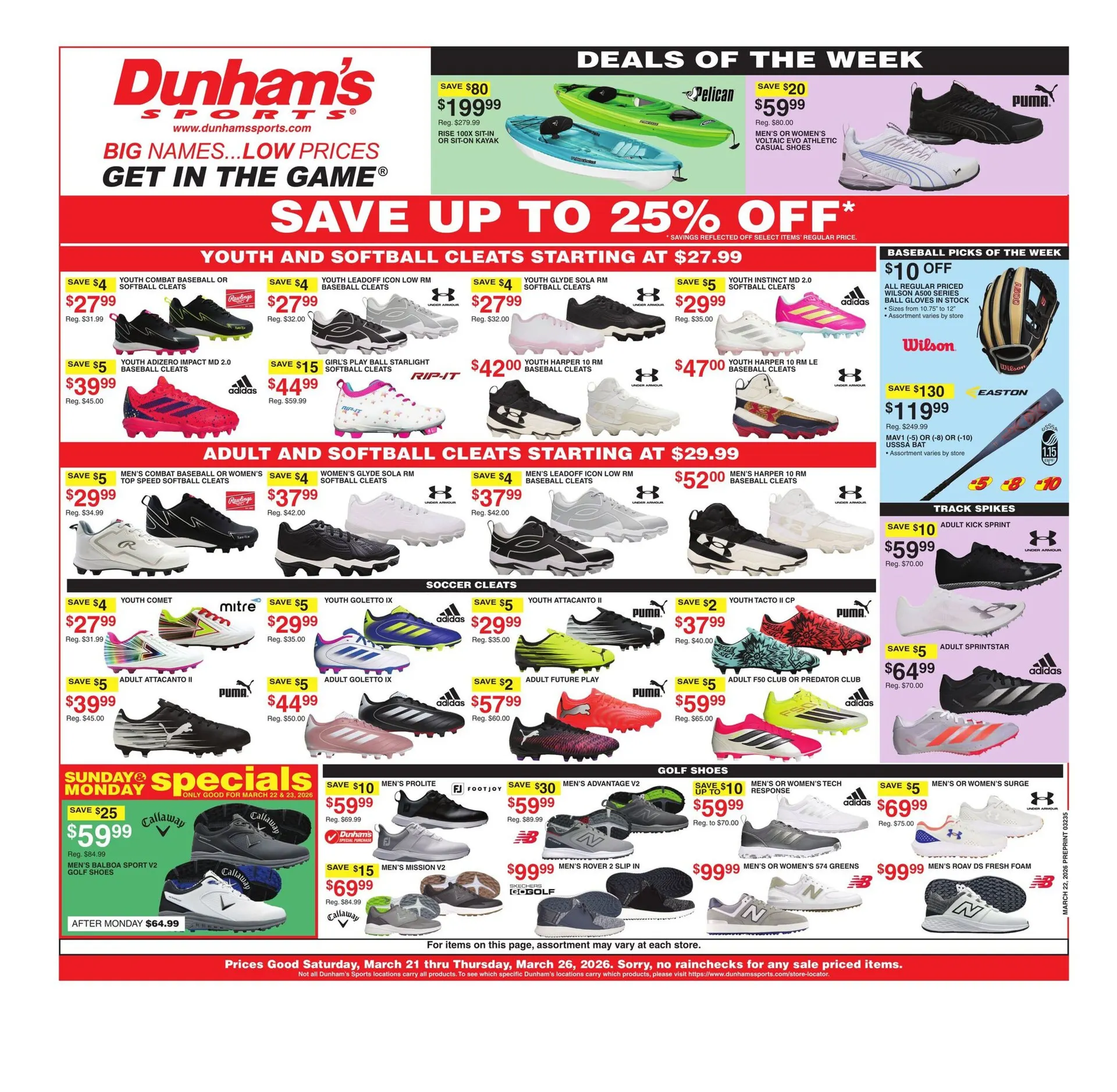Weekly ad Dunham's Sports weekly ads from March 21 to March 26 2026 - Page 