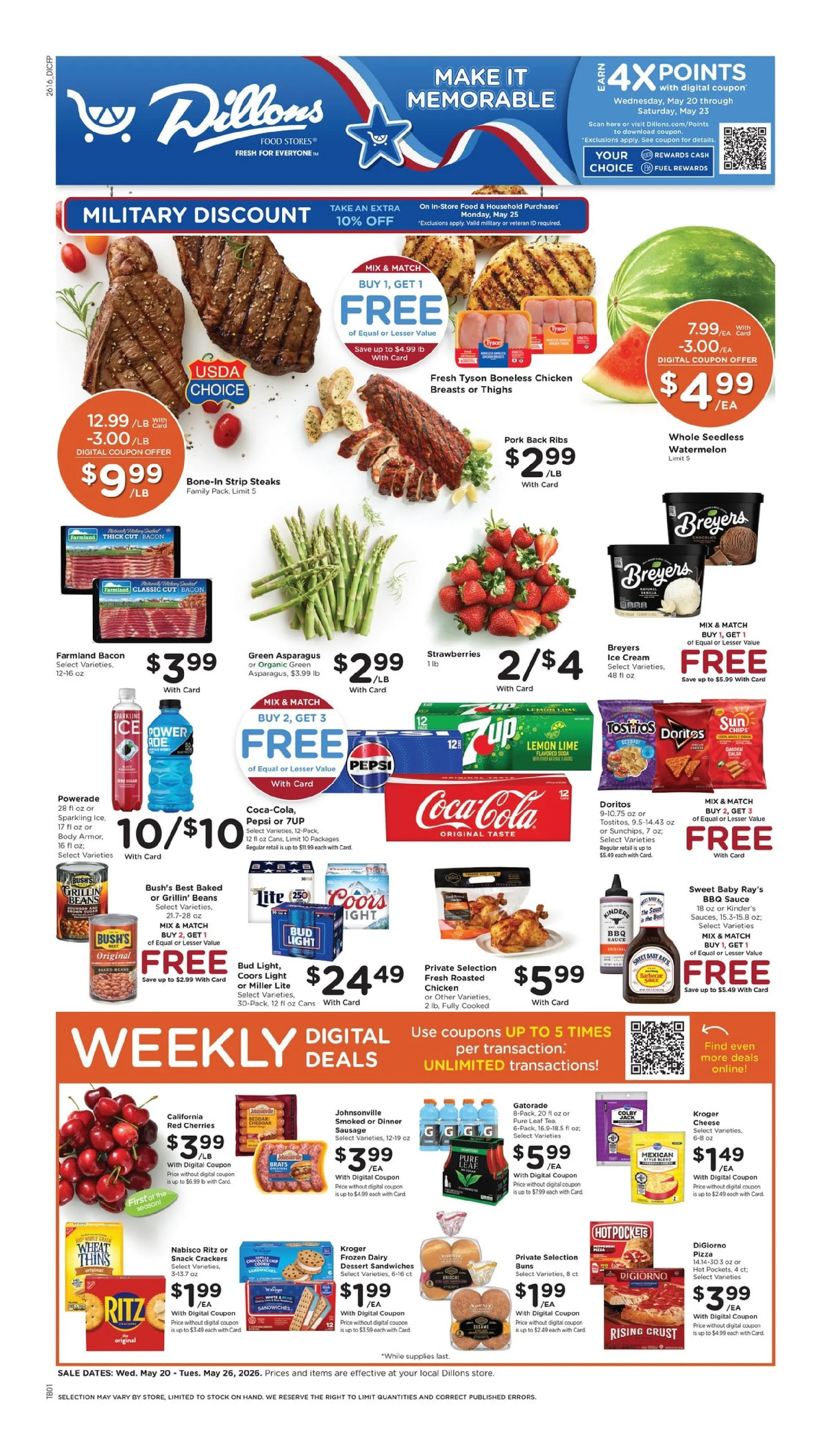 Weekly ad Dillons Sales from May 20 to May 26 2026 - Page