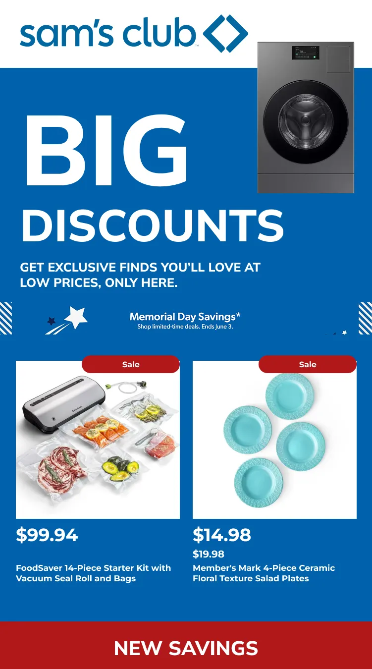 Weekly ad Sam's Club from May 22 to June 10 2026 - Page