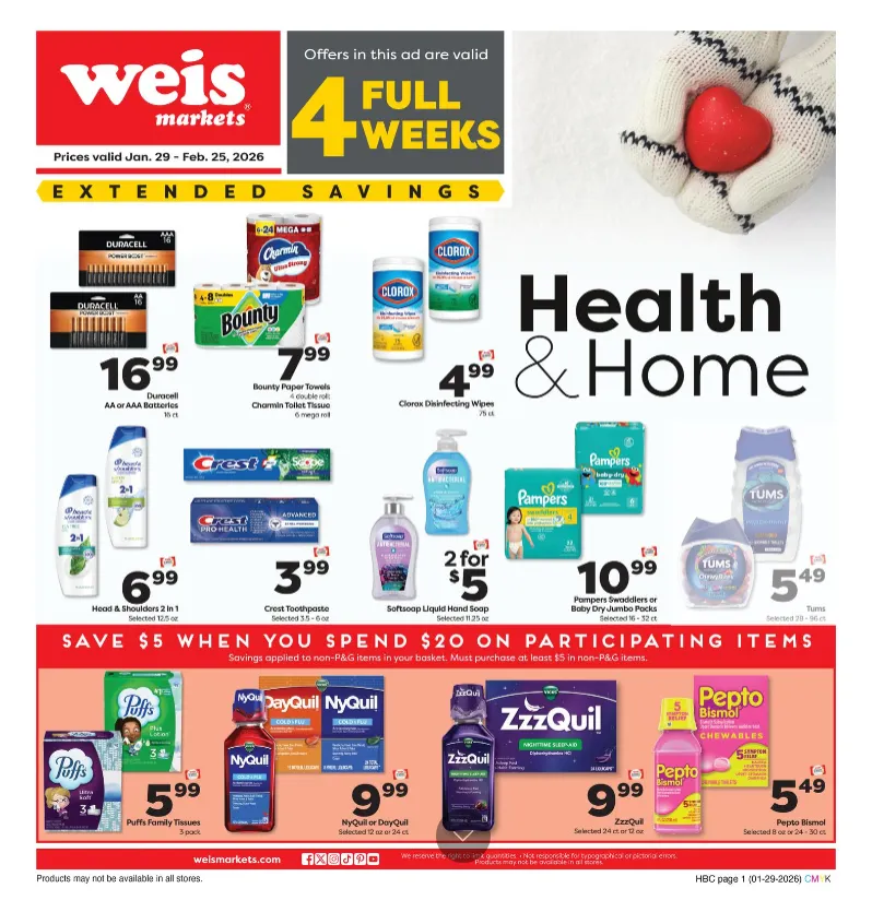 Weekly ad Weis Sales from January 29 to February 25 2026 - Page