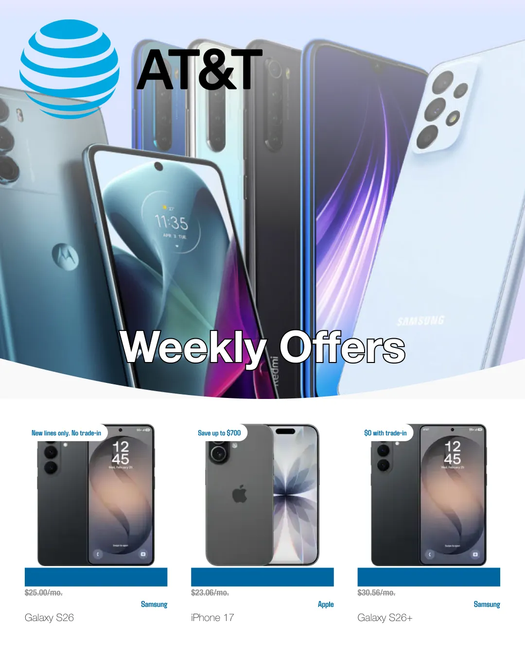 Weekly ad AT&T Sales from July 13 to August 1 2026 - Page