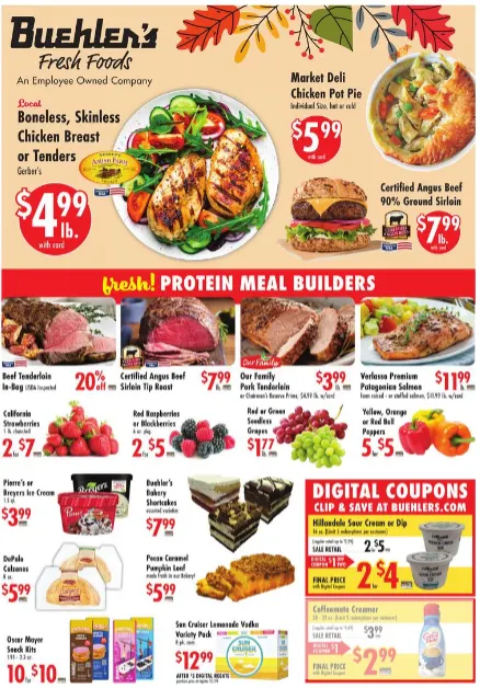 Weekly ad Buehler's Fresh Foods Sales from October 15 to October 21 2025 - Page 1