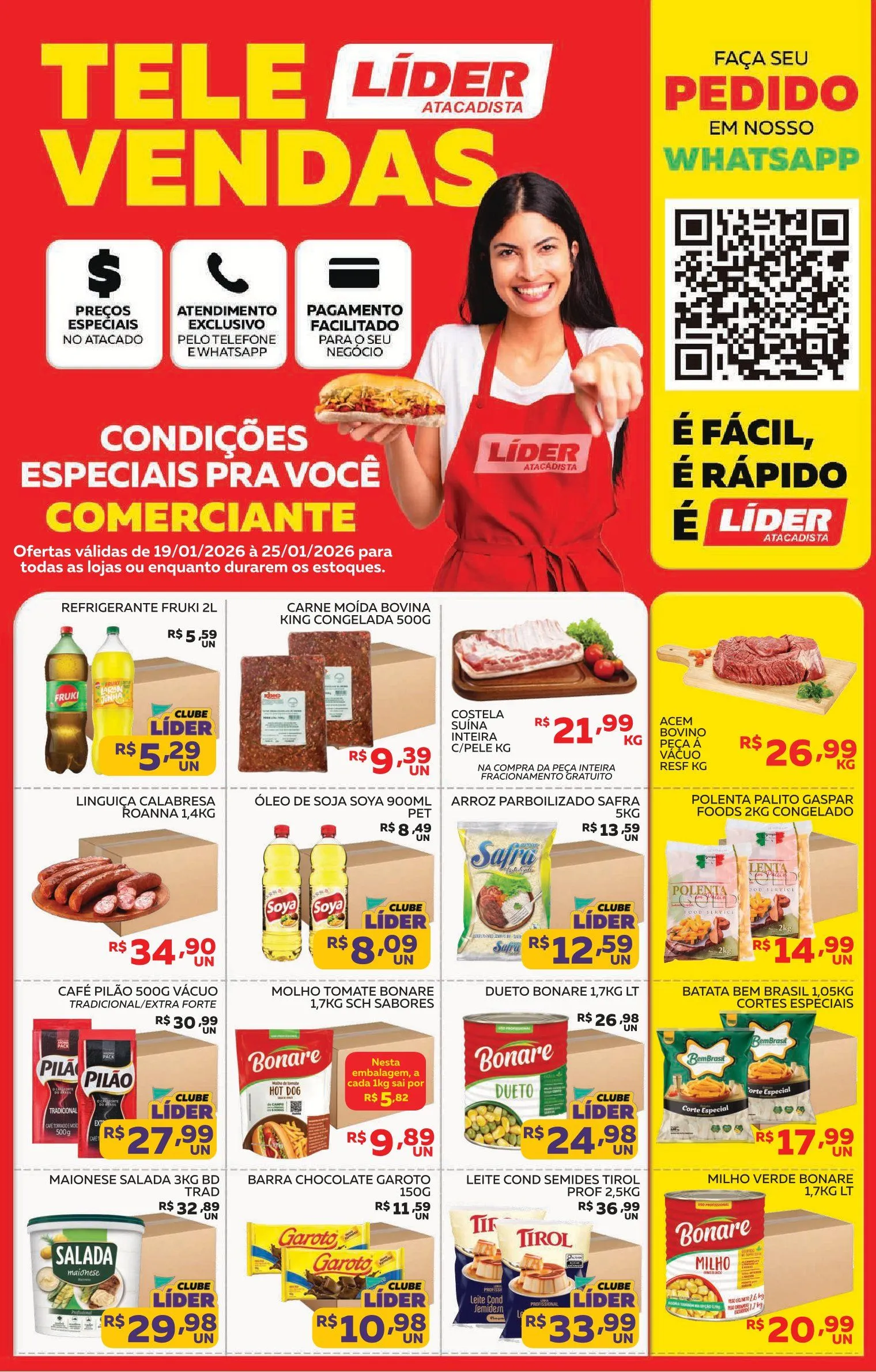 Encarte de Lider Acadista Encarte 19 de janeiro até 25 de janeiro 2026 - Pagina 1